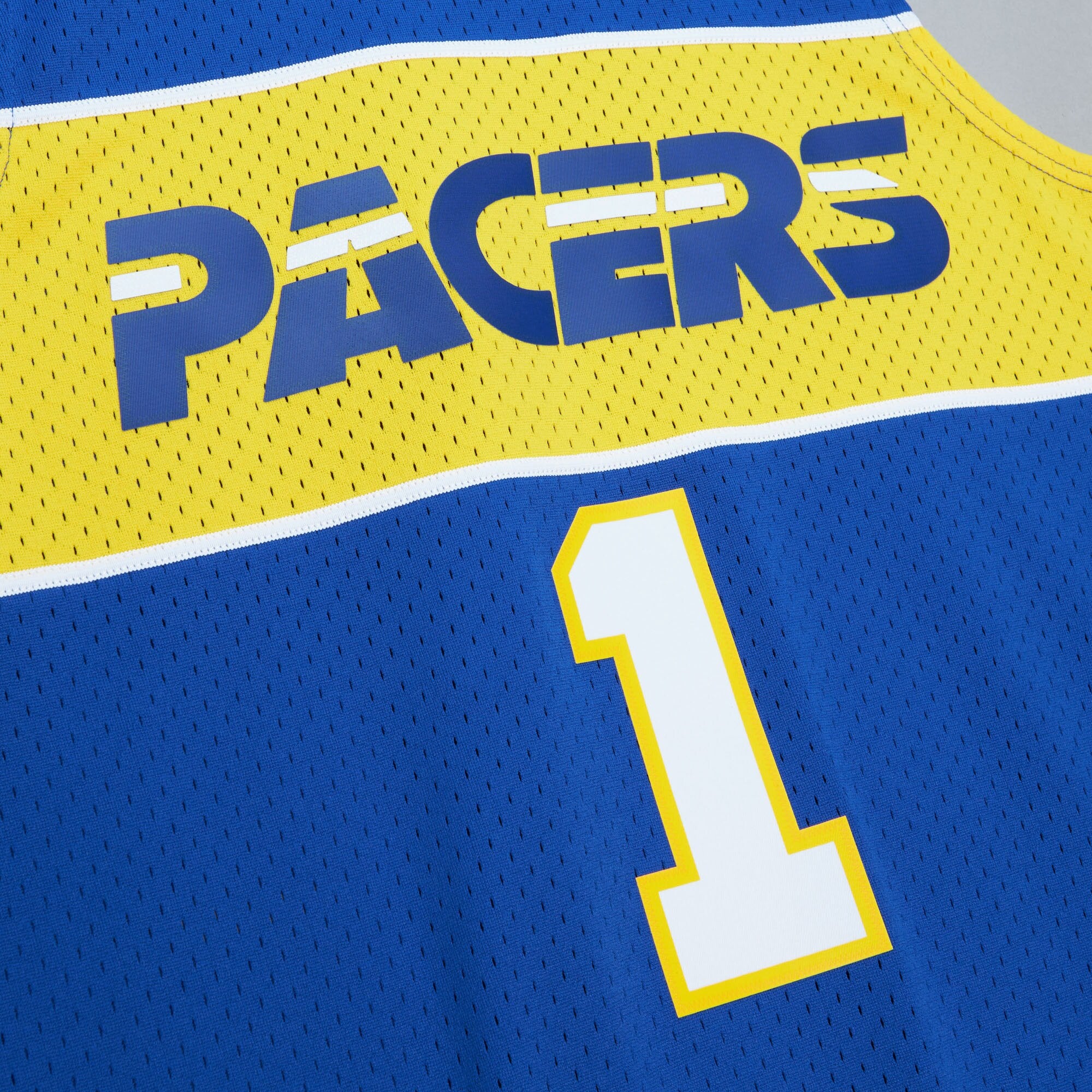 Mens Mitchell & Ness NBA HWC JERSEY PACERS 2004 STEPHEN JACKSON