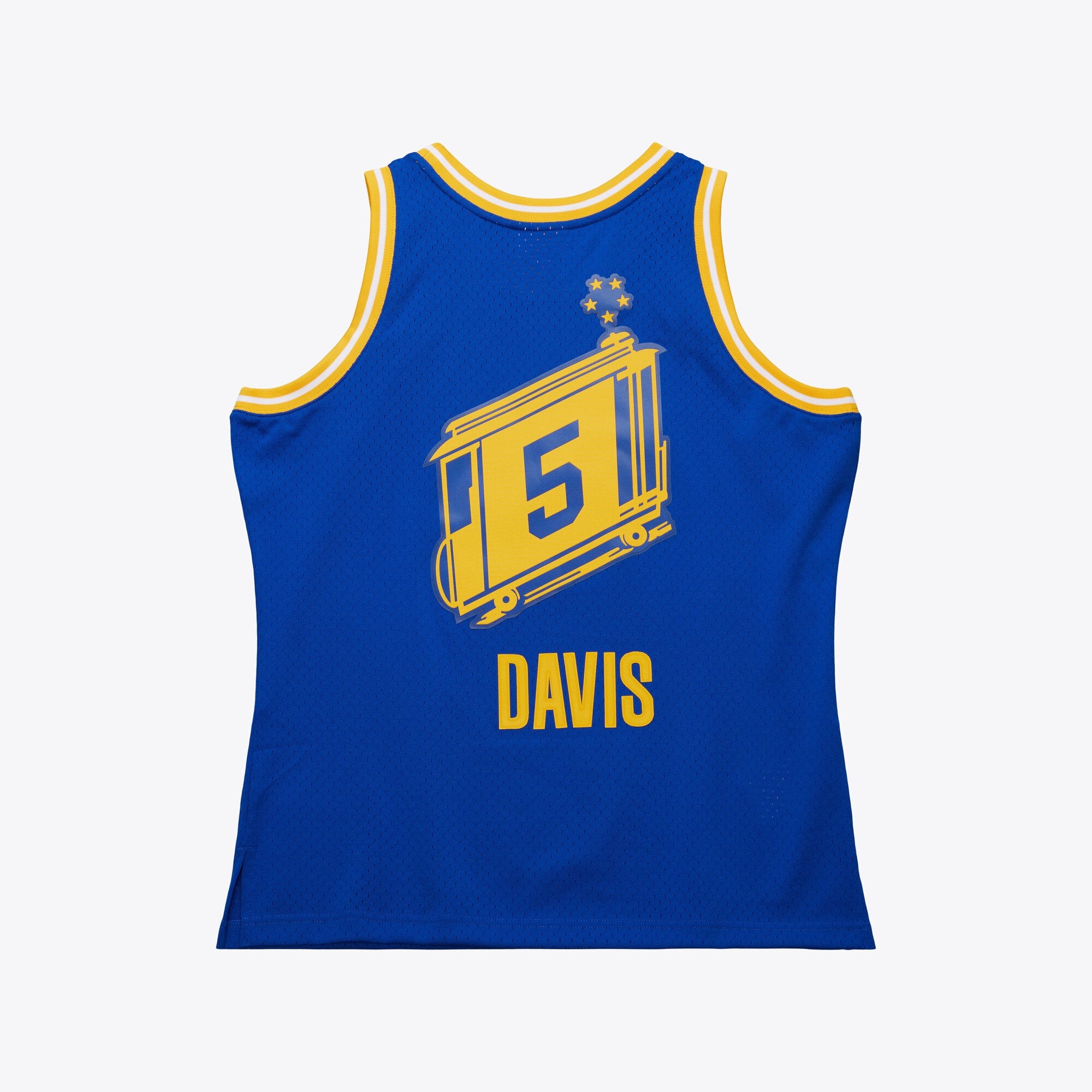 Mens Mitchell & Ness NBA DARK JERSEY WARRIORS 2004 BARON DAVIS