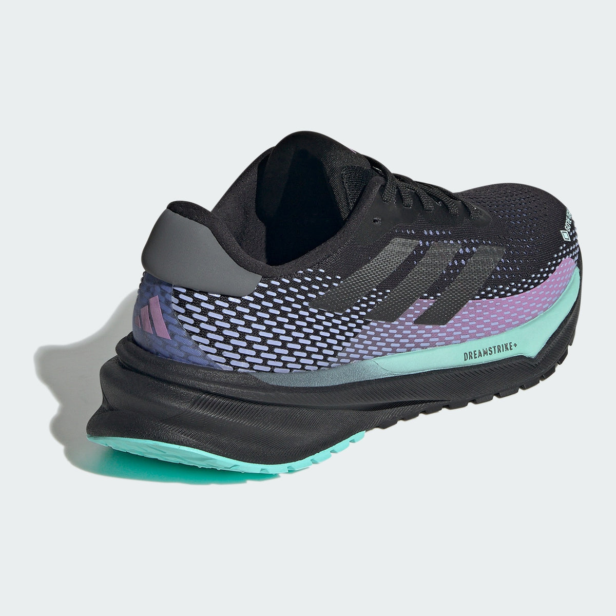 [ID6305] WOMENS ADIDAS SUPERNOVA GORE-TEX 'BLACK SEMI FLASH AQUA' 5