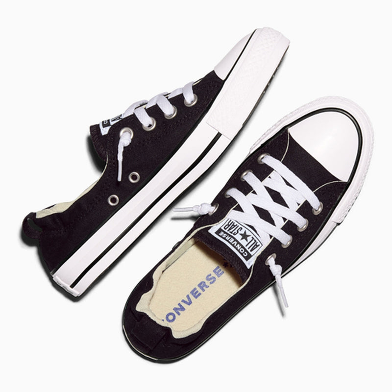 [537081F] WOMENS CONVERSE CHUCK TAYLOR ALL STAR SHORELINE SLIP 'BLACK' (W)
