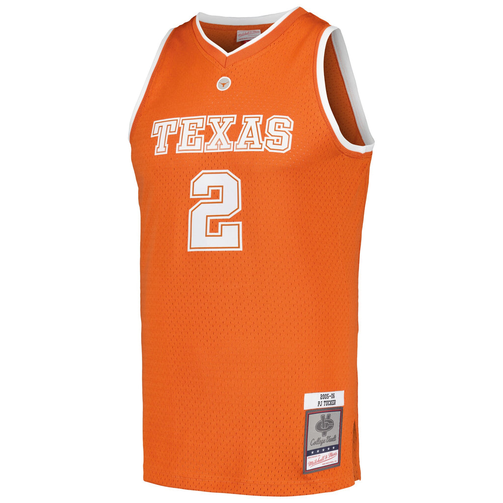 Mens Mitchell & Ness NCAA DARK JERSEY AUSTIN 2005 P.J. TUCKER
