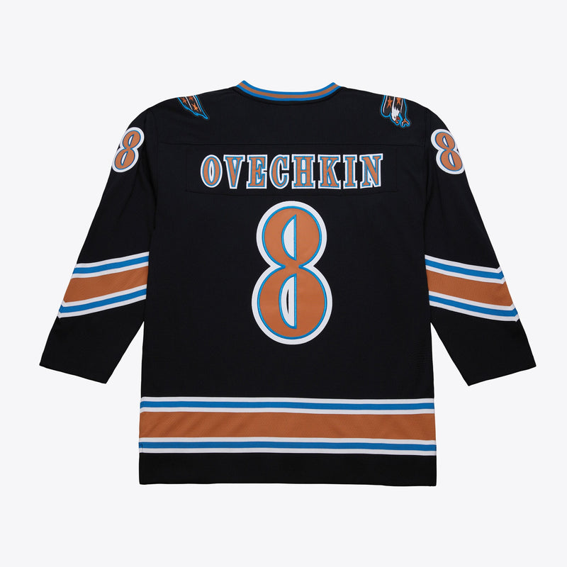 Mens Mitchell & Ness NHL DARK JERSEY CAPITALS 2005 ALEXANDER OVECHKIN