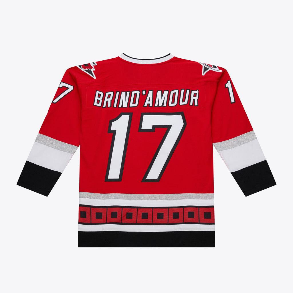 Mens Mitchell & Ness NHL DARK JERSEY HURRICANES 2005 ROD BRIND'AMOUR