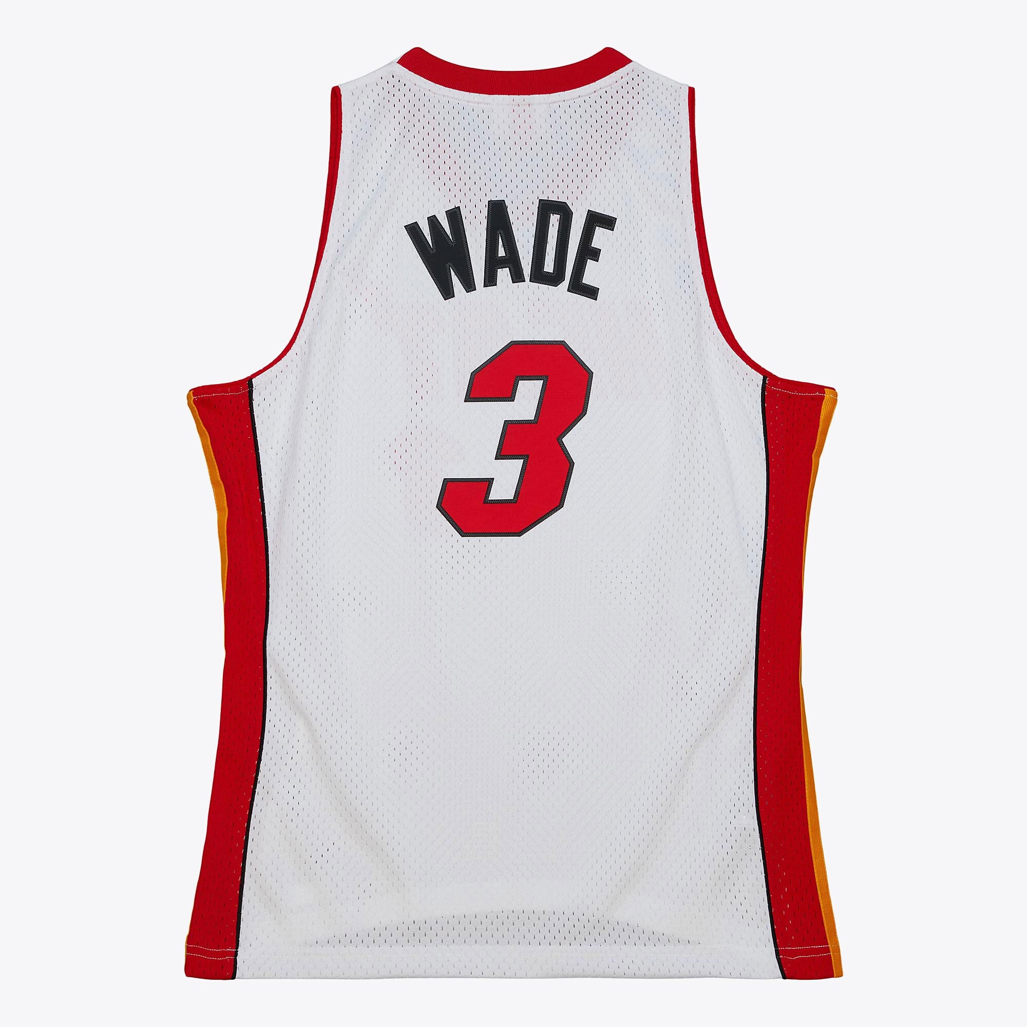 Mens Mitchell & Ness NBA WHITE JERSEY HEAT 2005 DWYANE WADE