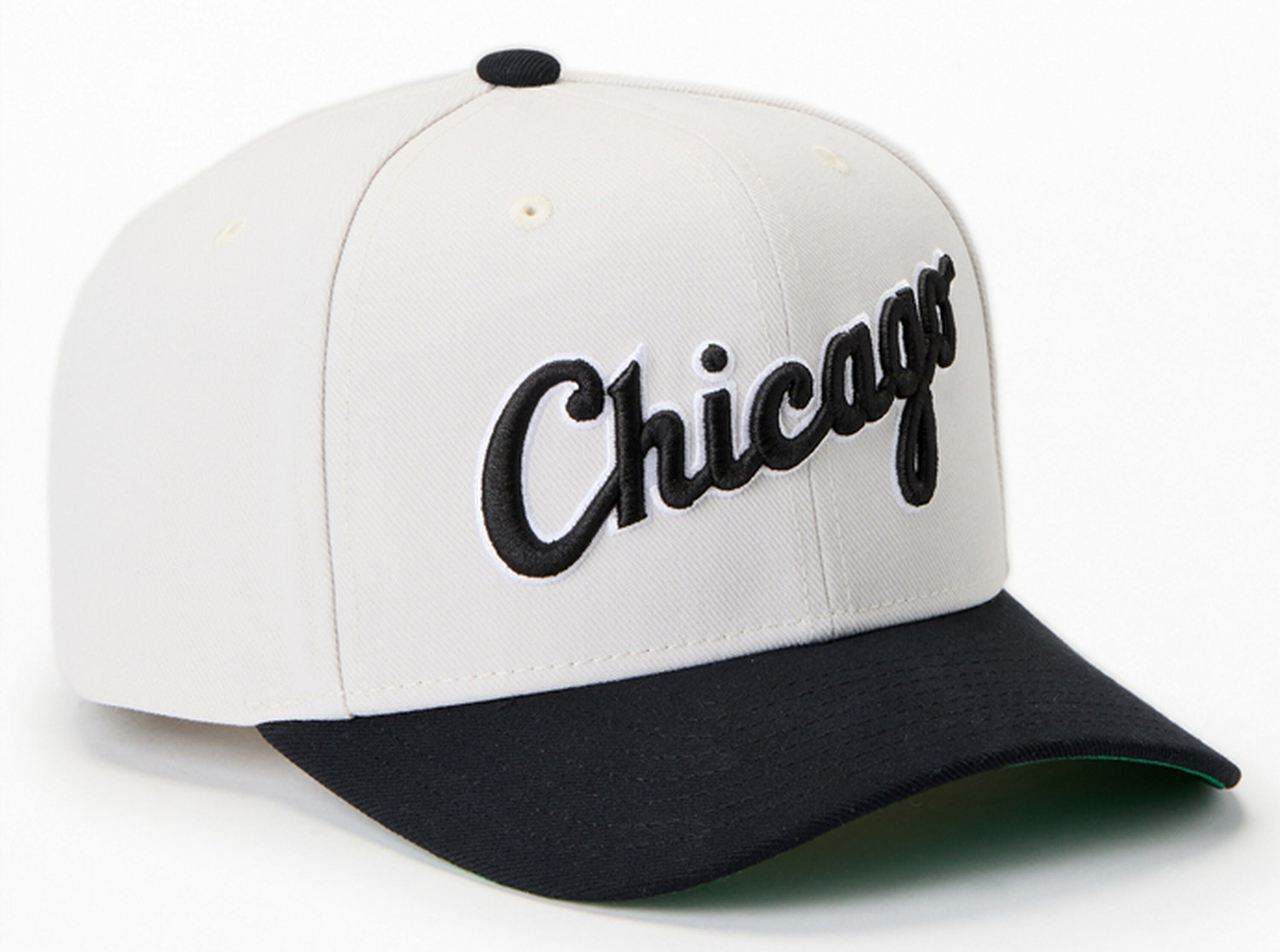 [HP11516-CWSOFWH] MENS MITCHELL & NESS MLB OFF WORD PRO SNAPBACK WHITE SOX