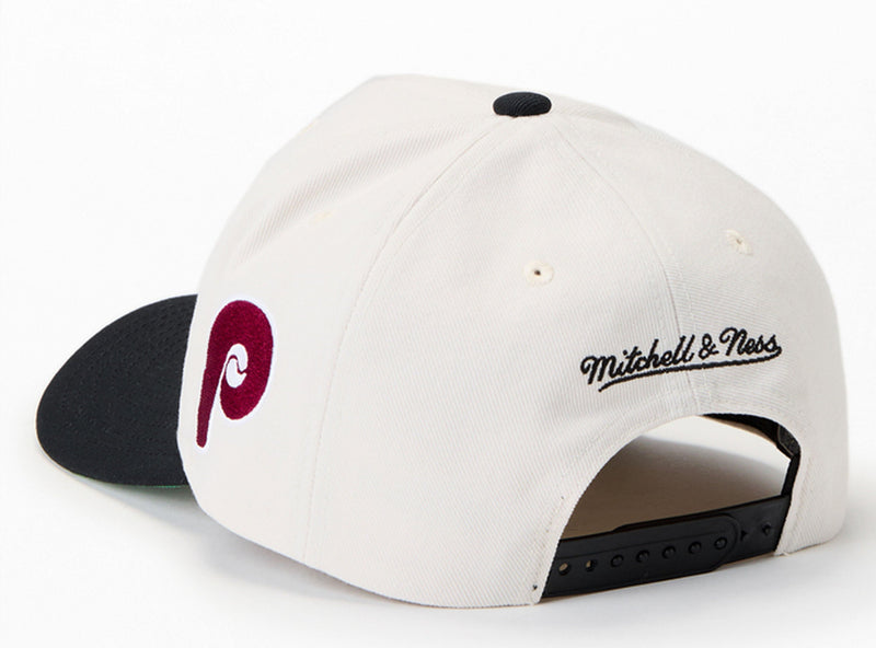 [HP11517-PPHOFWH] MENS MITCHELL & NESS MLB OFF WORD PRO SNAPBACK COOP PHILLIES