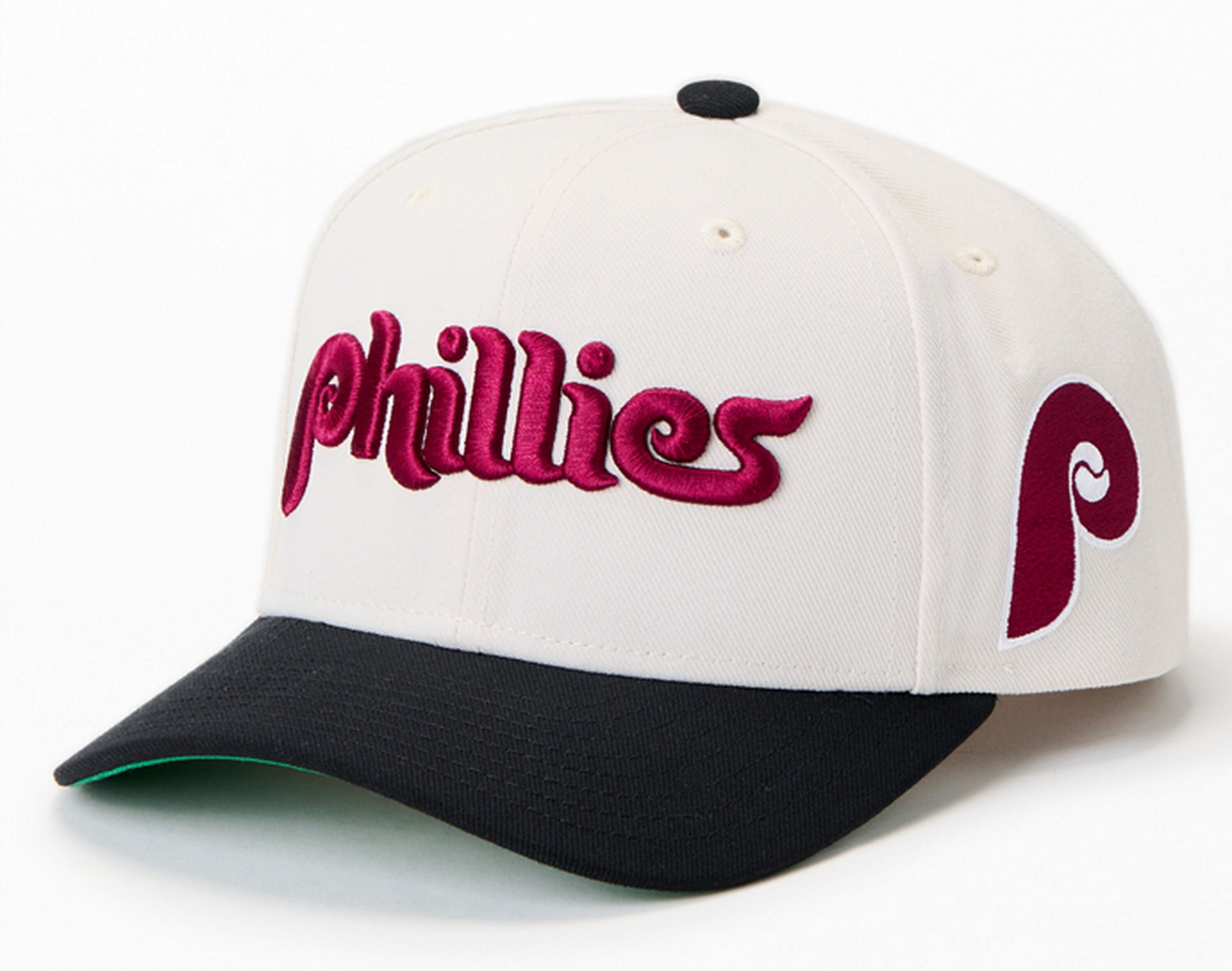 [HP11517-PPHOFWH] MENS MITCHELL & NESS MLB OFF WORD PRO SNAPBACK COOP PHILLIES