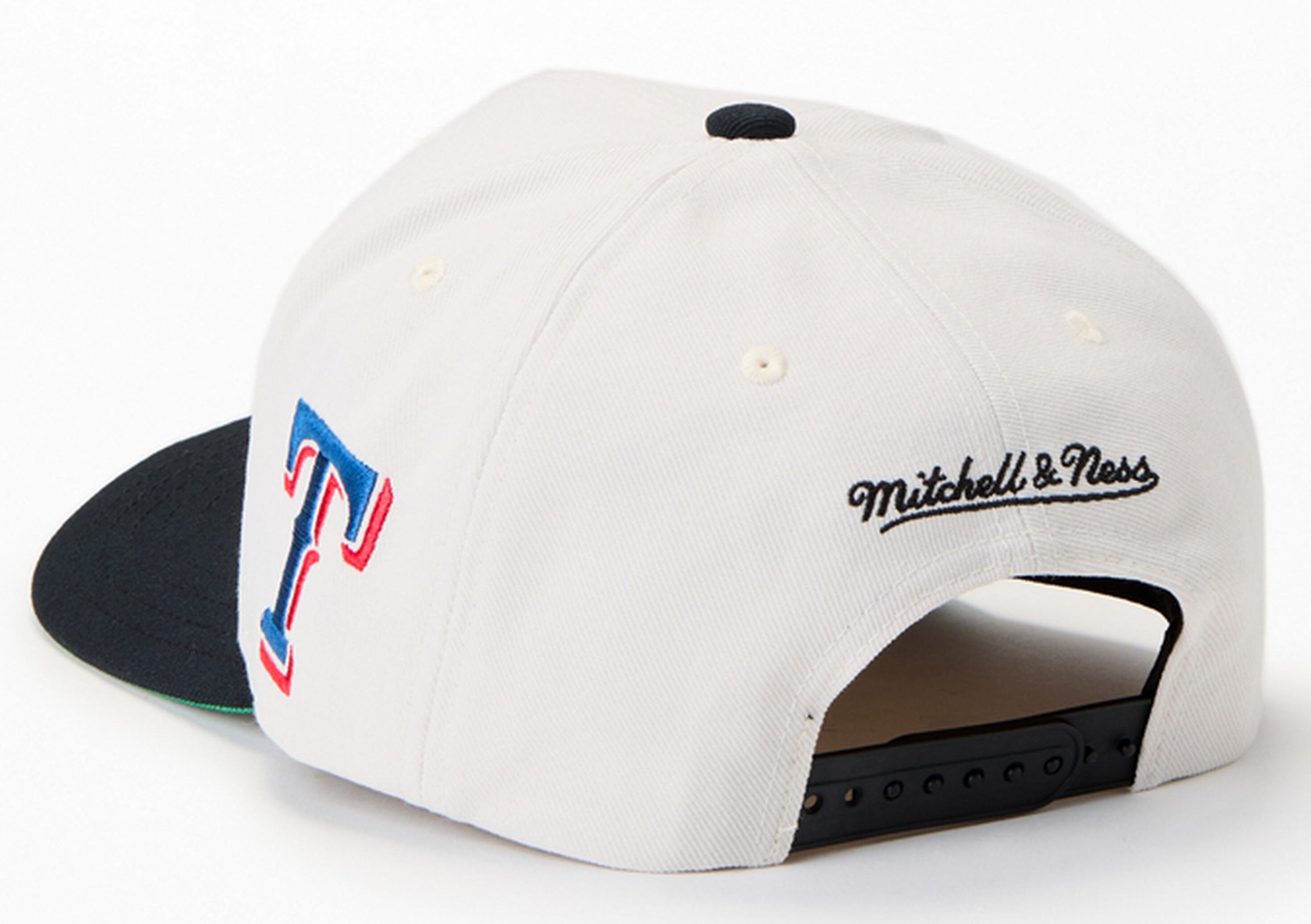 [HP11516-TRNOFWH] MENS MITCHELL & NESS MLB OFF WORD PRO SNAPBACK RANGERS