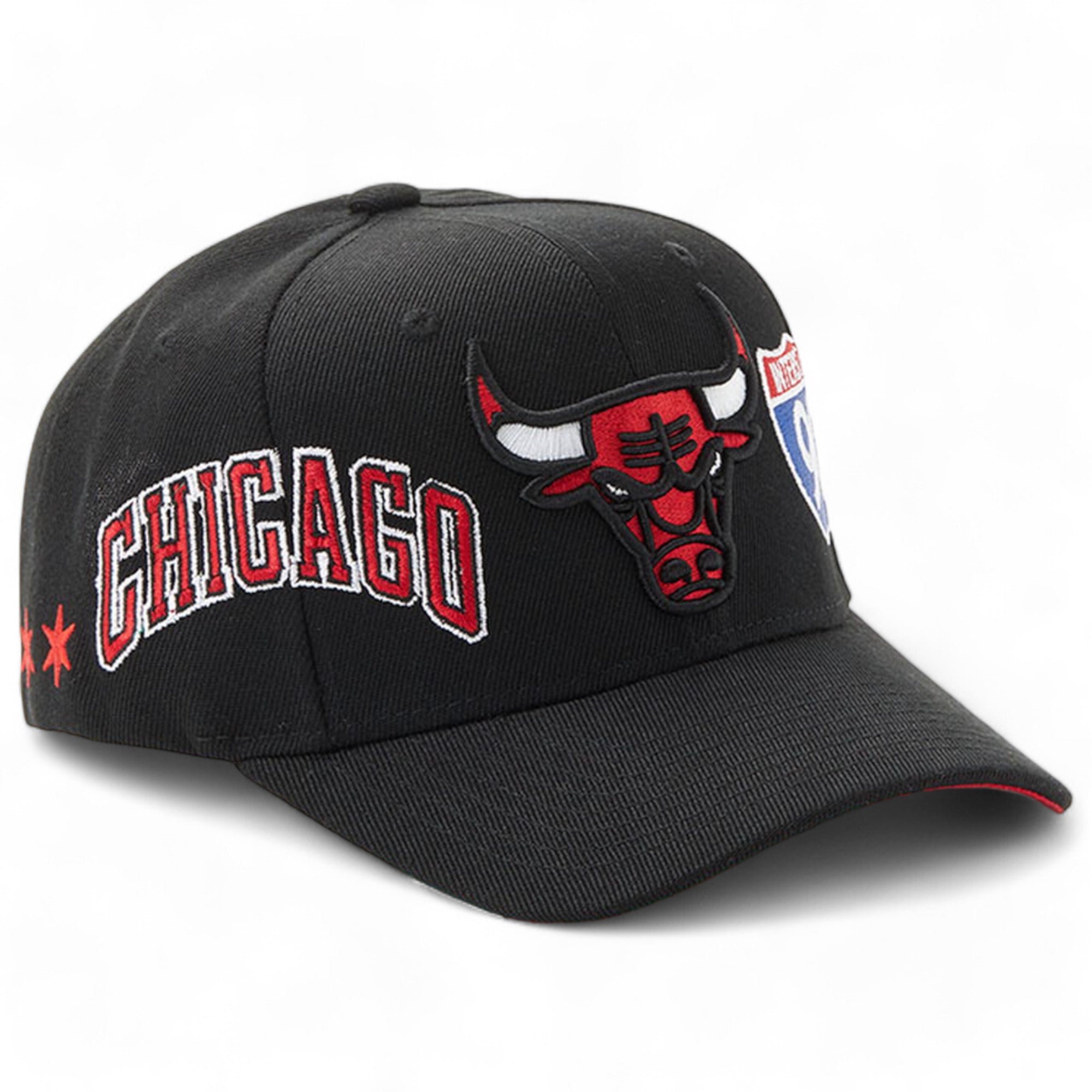 Mens MITCHELL & NESS NBA HYPER LOCAL PRO CROWN BULLS