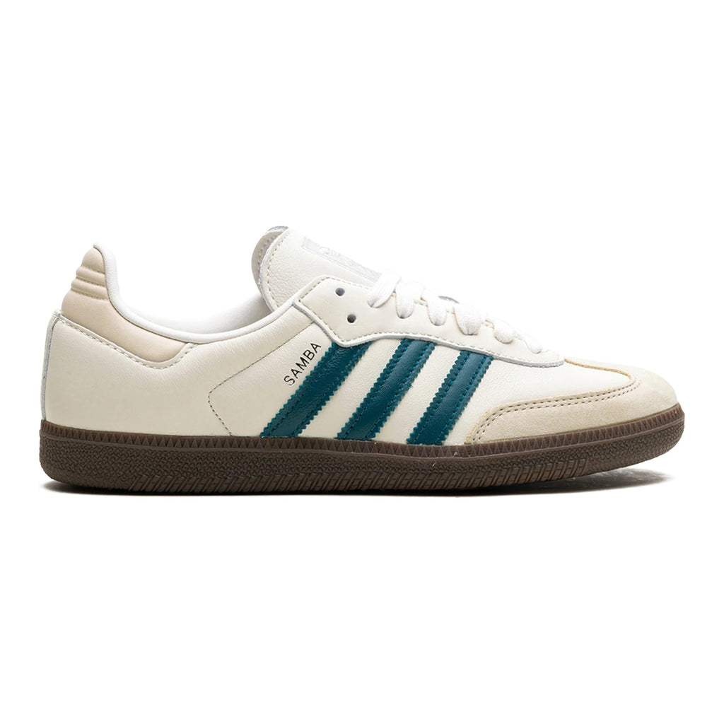 [IG1963] WOMENS ADIDAS SAMBA OG 'WHITE LEGACY TEAL' 6