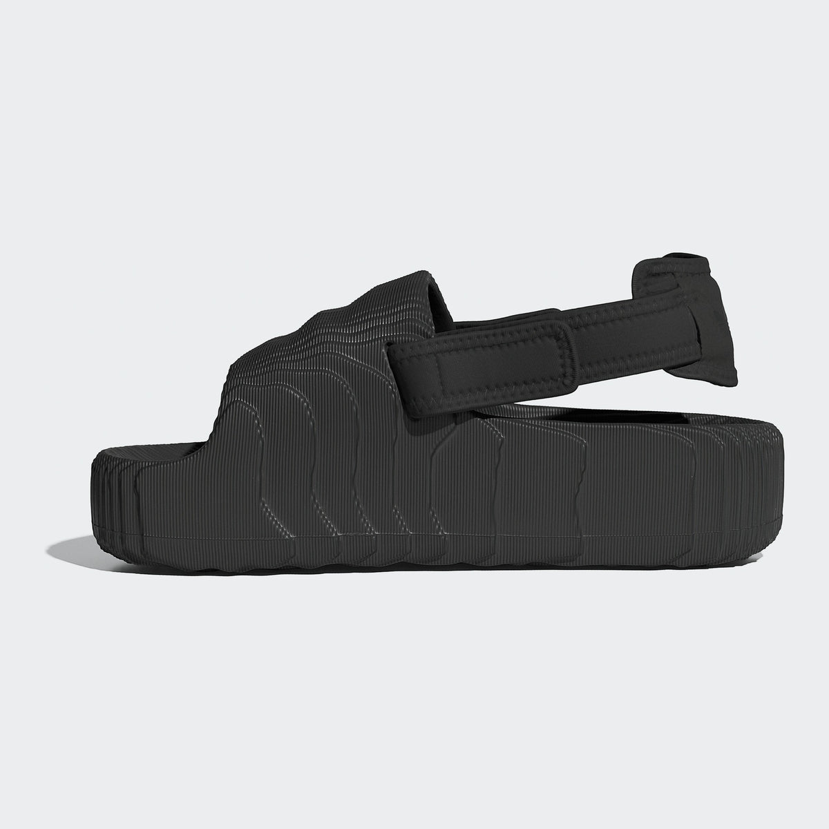 [IE5649] WOMENS ADIDAS ADILETTE 22 XLG SLIDE 'TRIPLE BLACK' 6