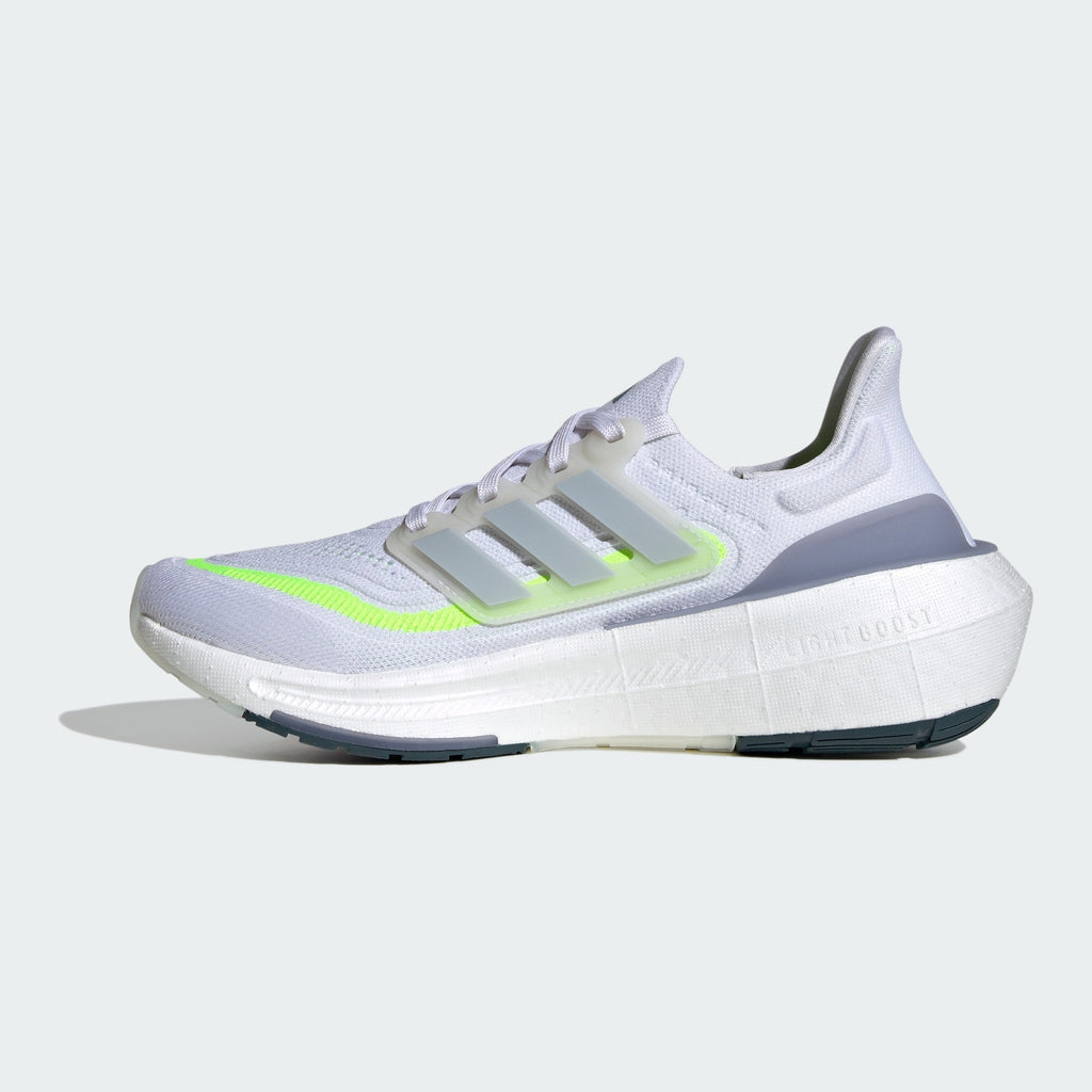 [IE1775] WOMENS ADIDAS ULTRABOOST LIGHT 'WHITE BLUE LEMON' 6