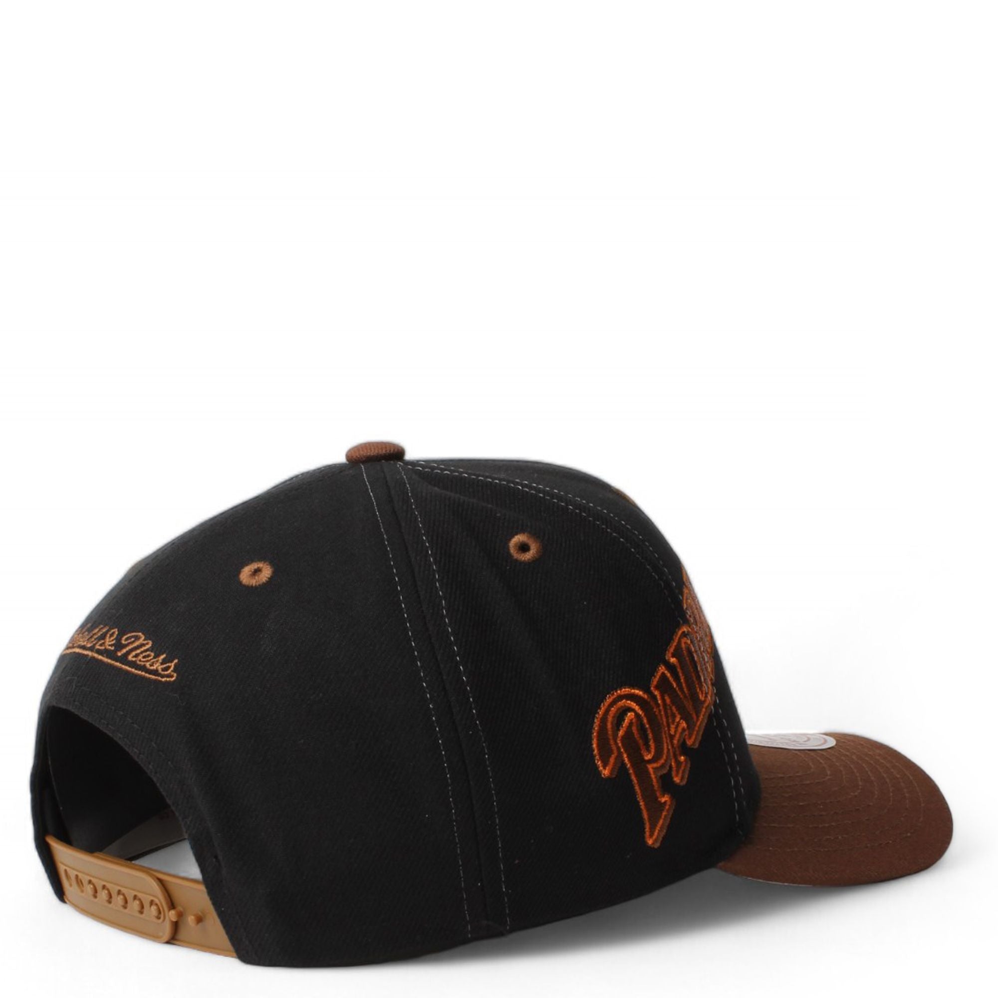 MENS MITCHELL & NESS MLB OVERBITE PRO SNAPBACK COOP PADRES