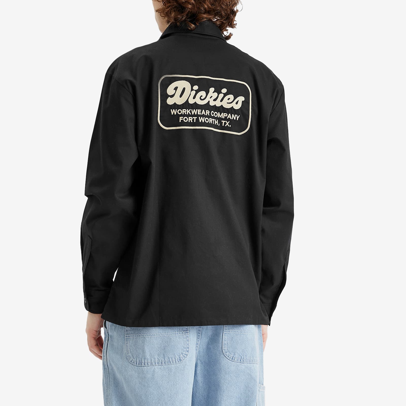 [A4Z7PBLK] MENS DICKIES LEWISTOWN LONG SLEEVE