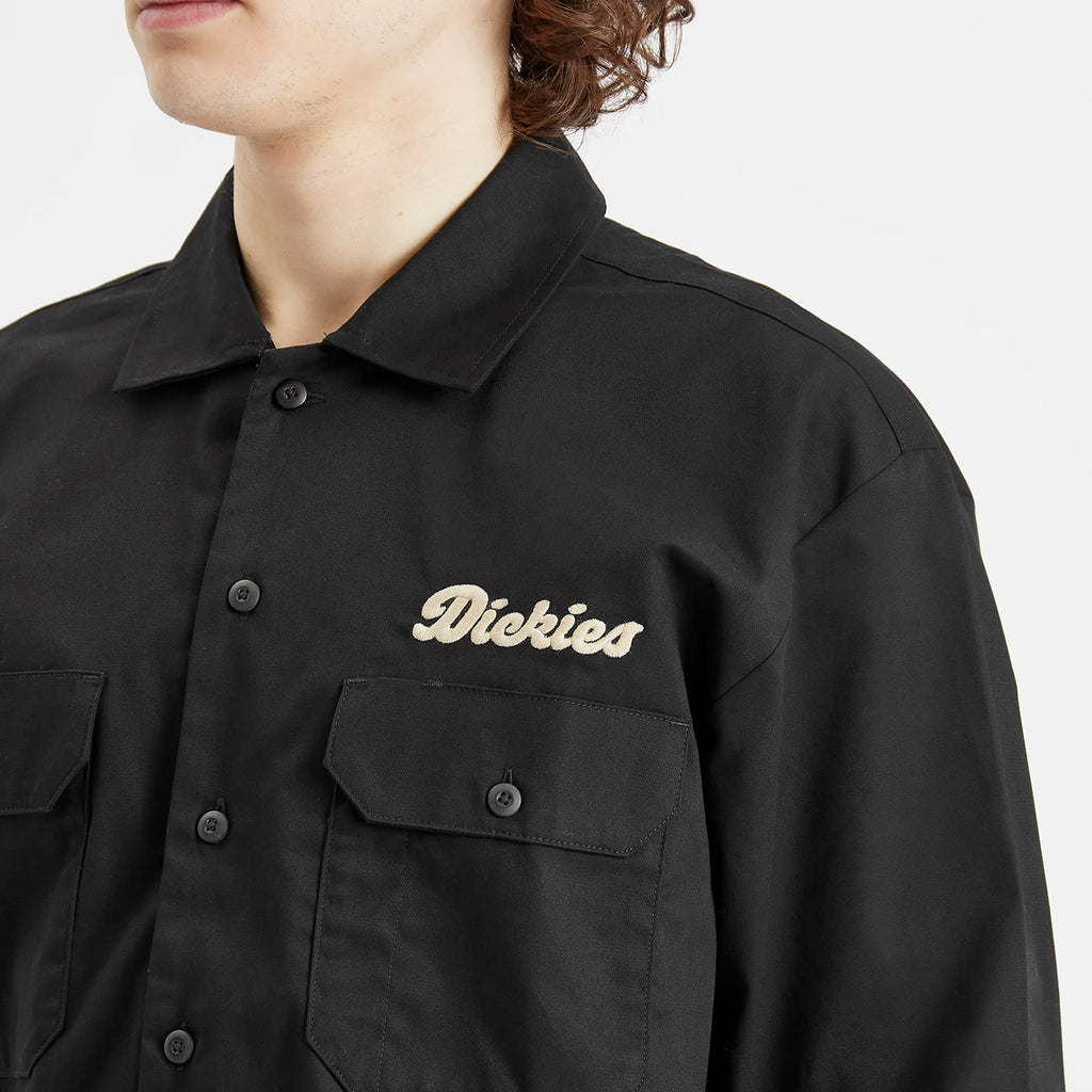 [A4Z7PBLK] MENS DICKIES LEWISTOWN LONG SLEEVE