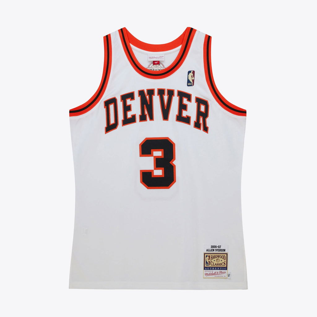 Mens Mitchell & Ness NBA HWC JERSEY NUGGETS 2006 ALLEN IVERSON
