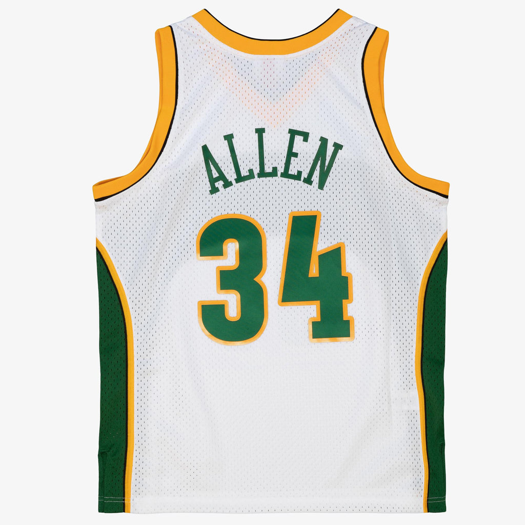 Mens Mitchell & Ness NBA SWINGMAN JERSEY SUPERSONICS 2006 RAY ALLEN
