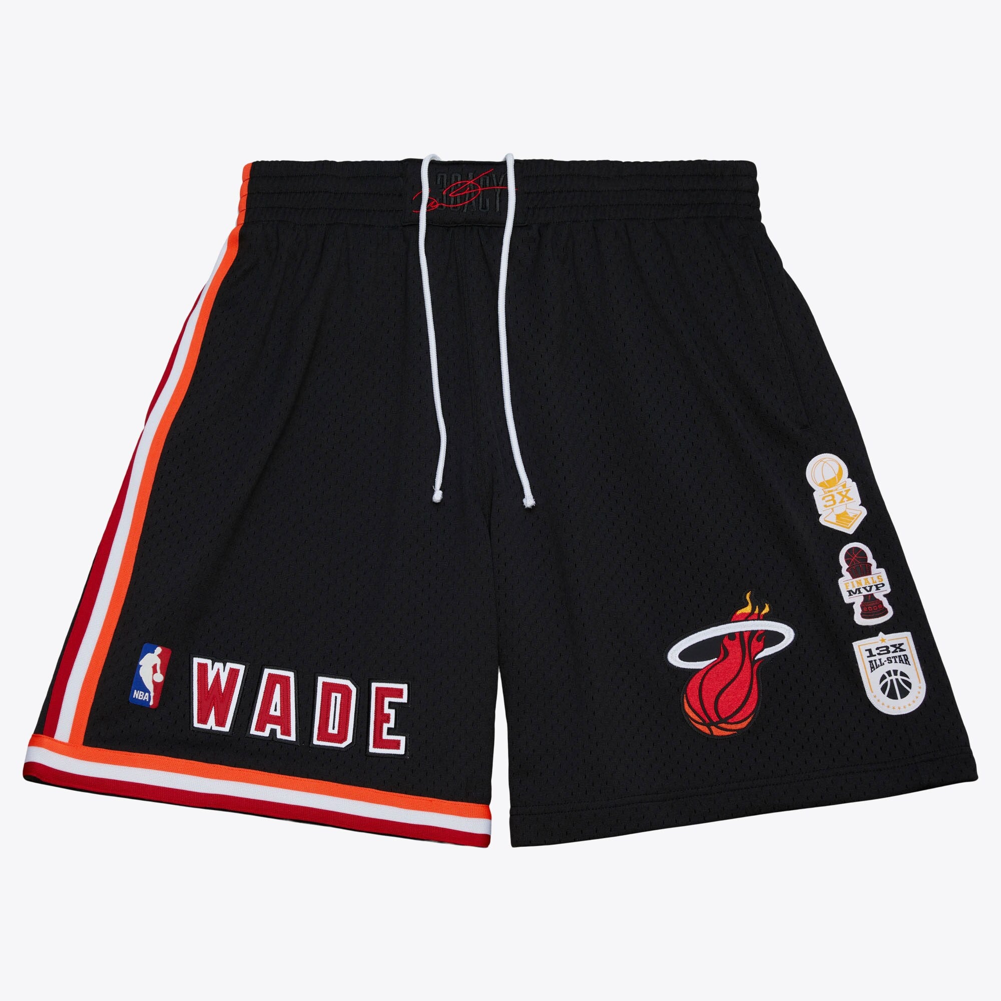 MENS MITCHELL & NESS SWINGMAN SHORTS HEAT 2006 DWYANE WADE