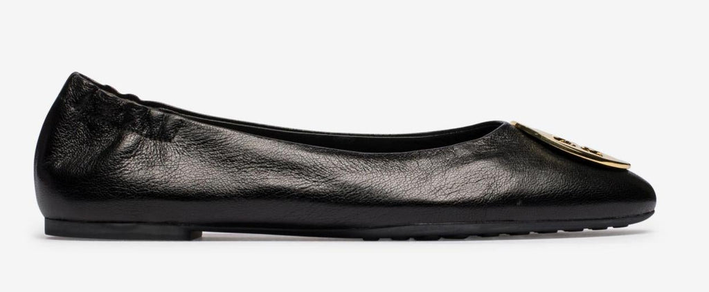 [147379-001] WOMENS TORY BURCH CLAIRE BALLET FLAT BLACK WOMEN'S'