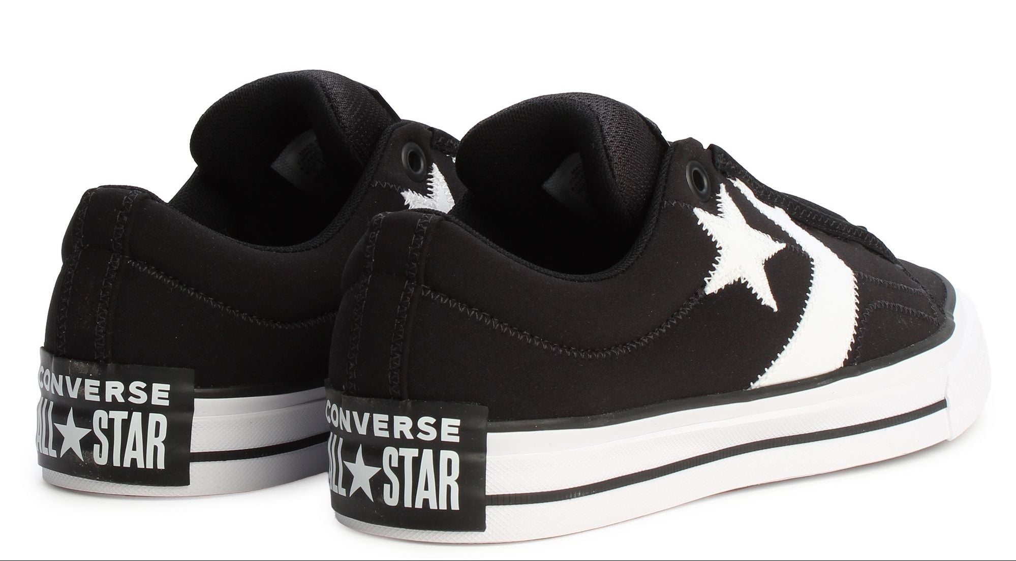 [A11483C] MENS CONVERSE STAR PLAYER 76 LOW 'PUFF BLACK WHITE'