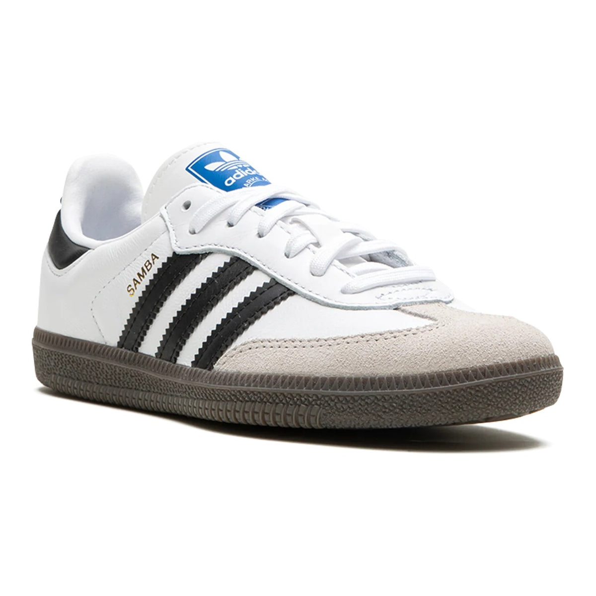 [IE3677] YOUTH ADIDAS SAMBA OG K 'WHITE BLACK GUM' 7