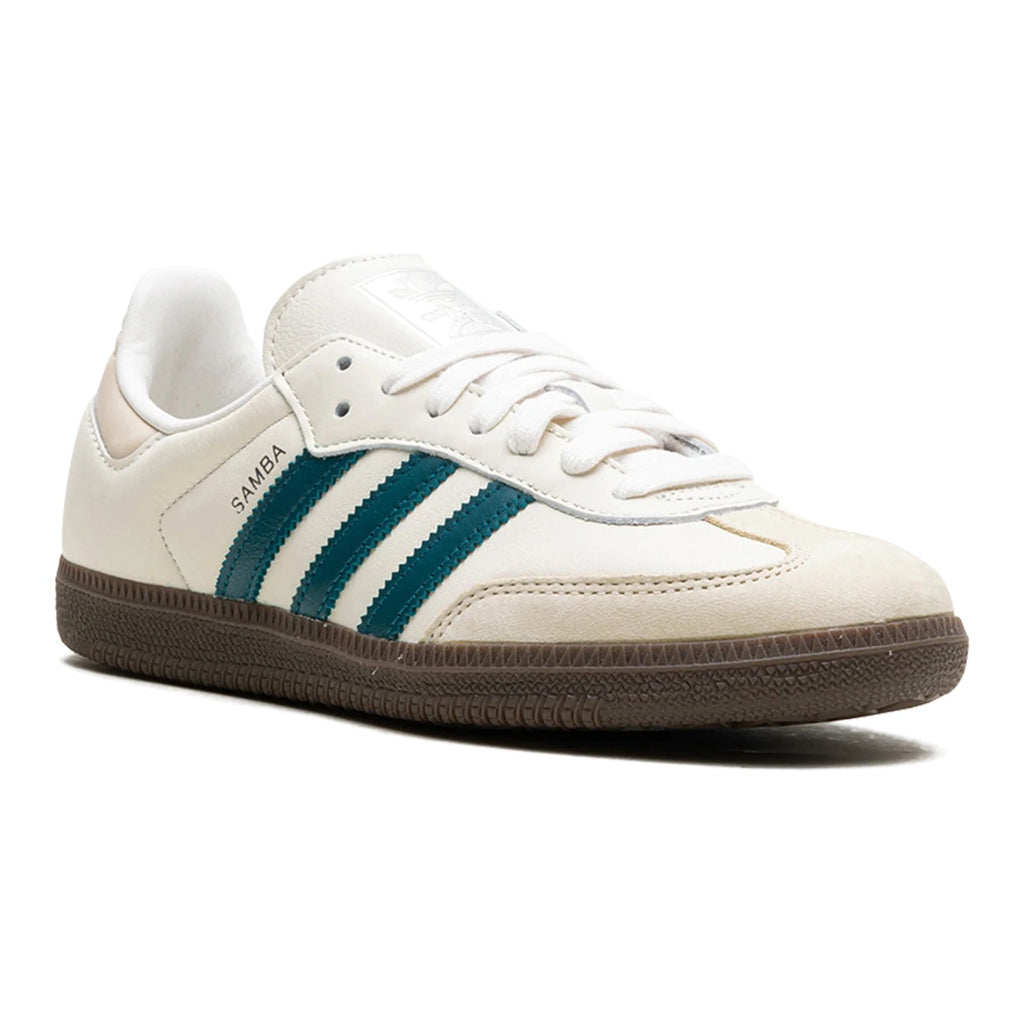 [IG1963] WOMENS ADIDAS SAMBA OG 'WHITE LEGACY TEAL' 7