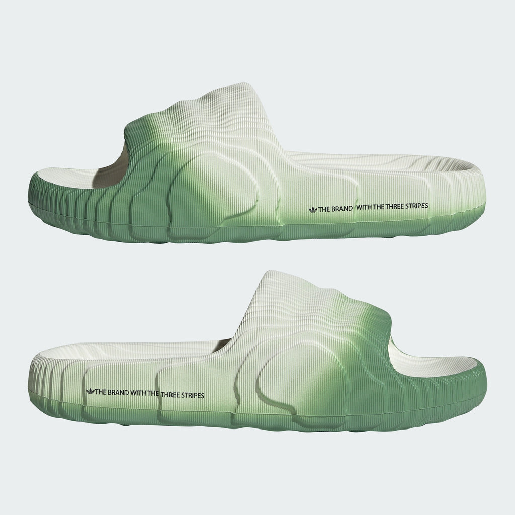 [IF3674] MENS ADIDAS ADILETTE 22 SLIDE 'IVORY PRELOVED GREEN' 7