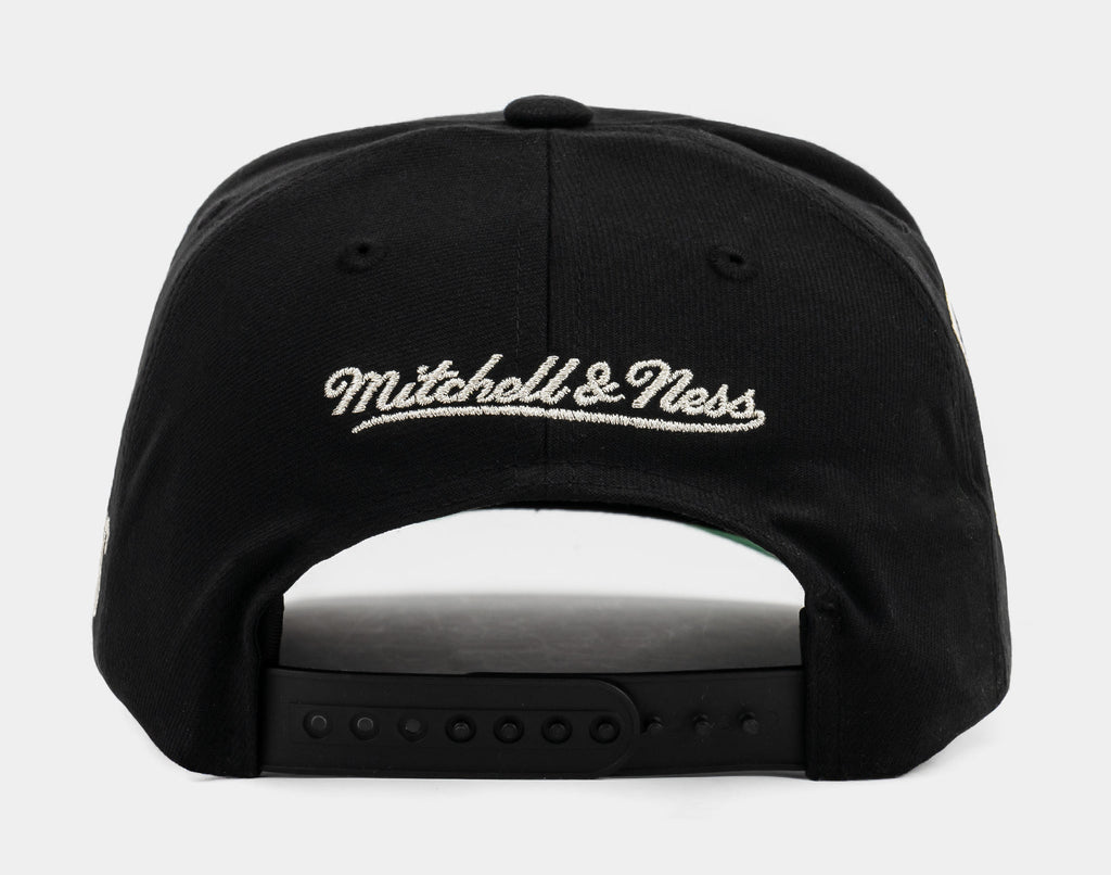 MENS MITCHELL & NESS NHL TEAM SCRIPT SNAPBACK KINGS - BLACK