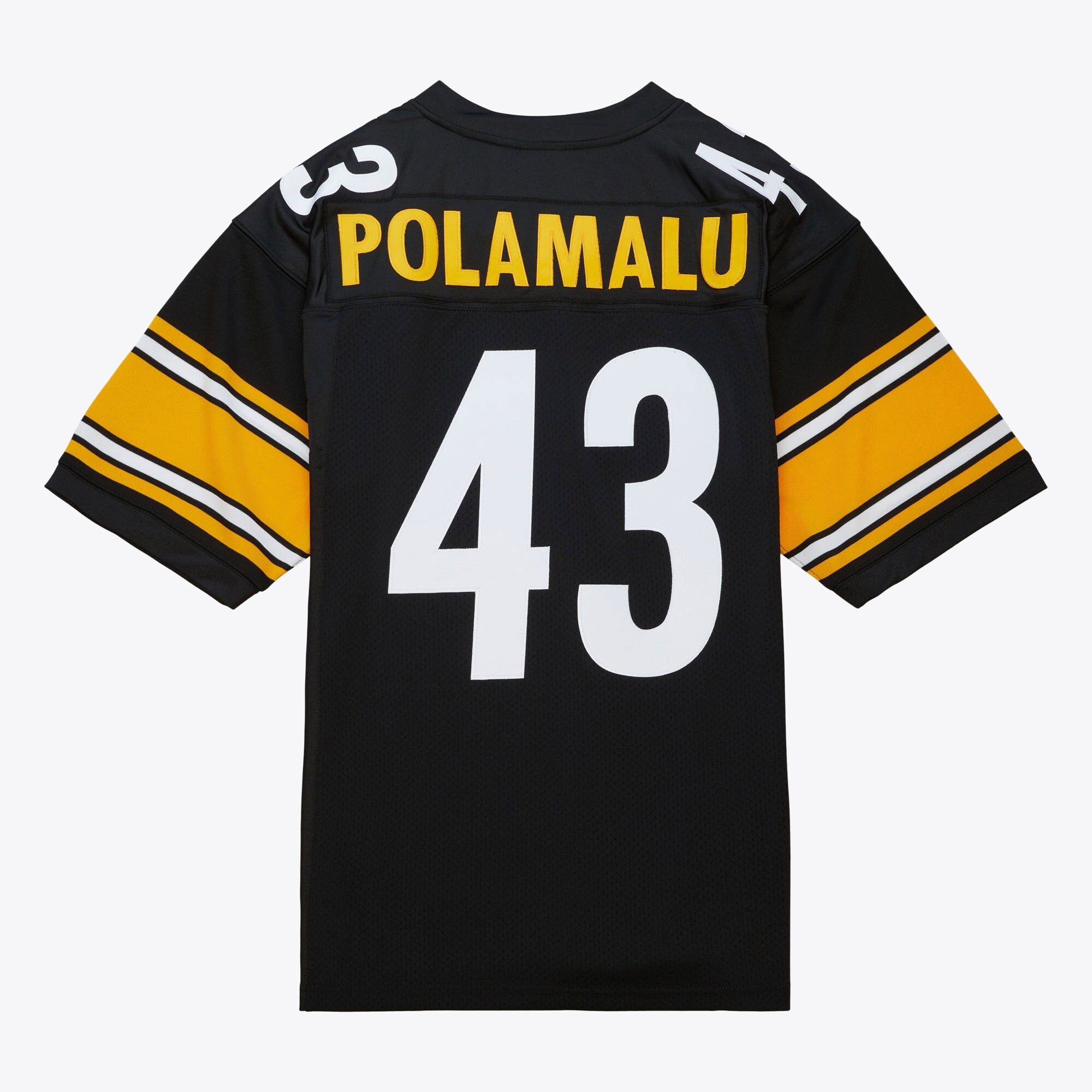 Mens Mitchell & Ness NFL AUTHENTIC JERSEY STEELERS 2007 TROY POLAMALU
