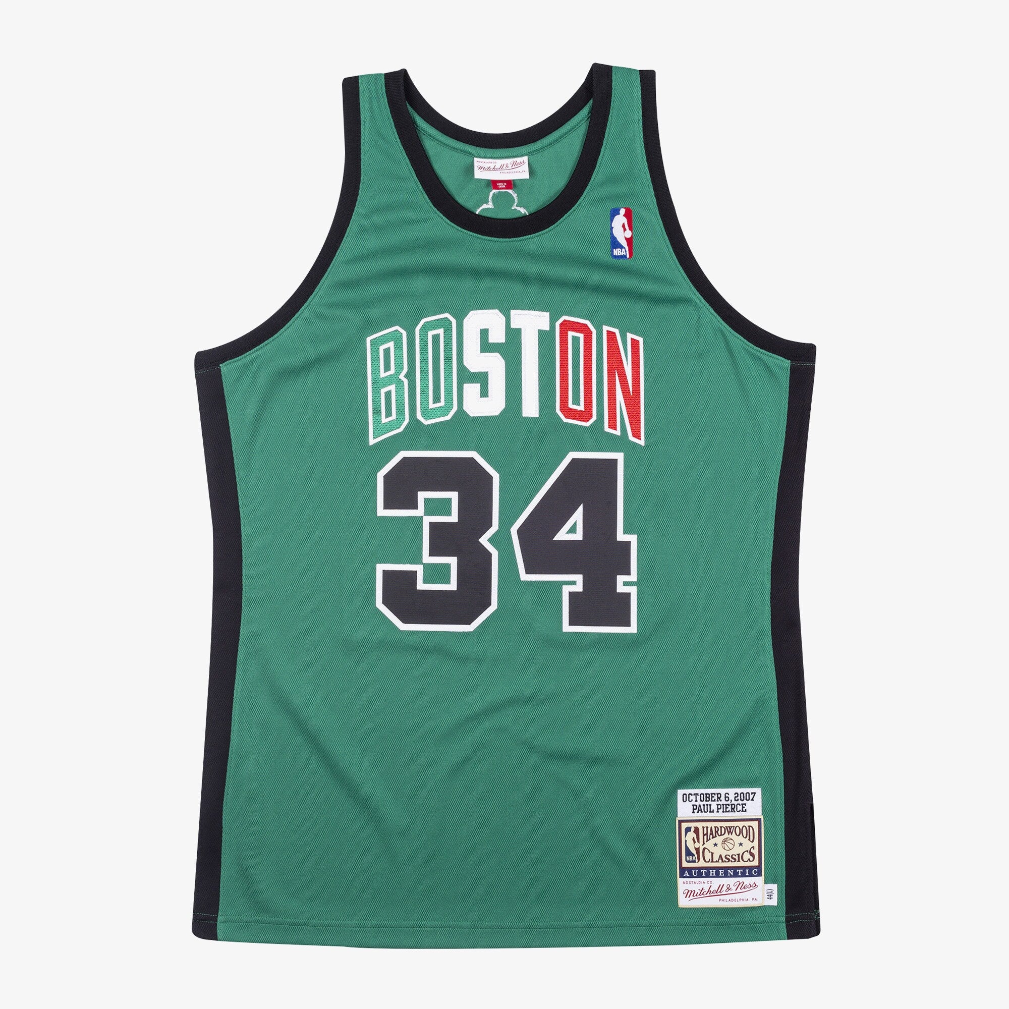 Mens Mitchell & Ness NBA AUTHENTIC JERSEY CELTICS 2007 PAUL PIERCE
