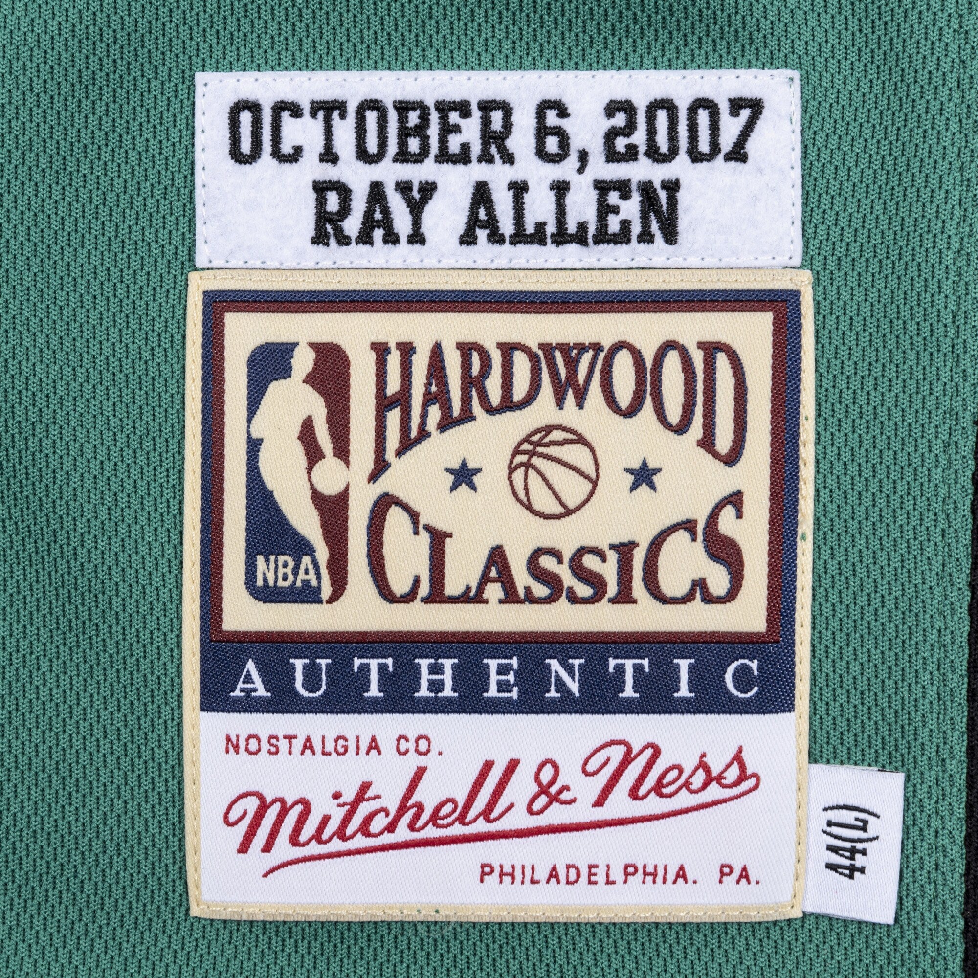Mens Mitchell & Ness NBA AUTHENTIC JERSEY CELTICS 2007 RAY ALLEN