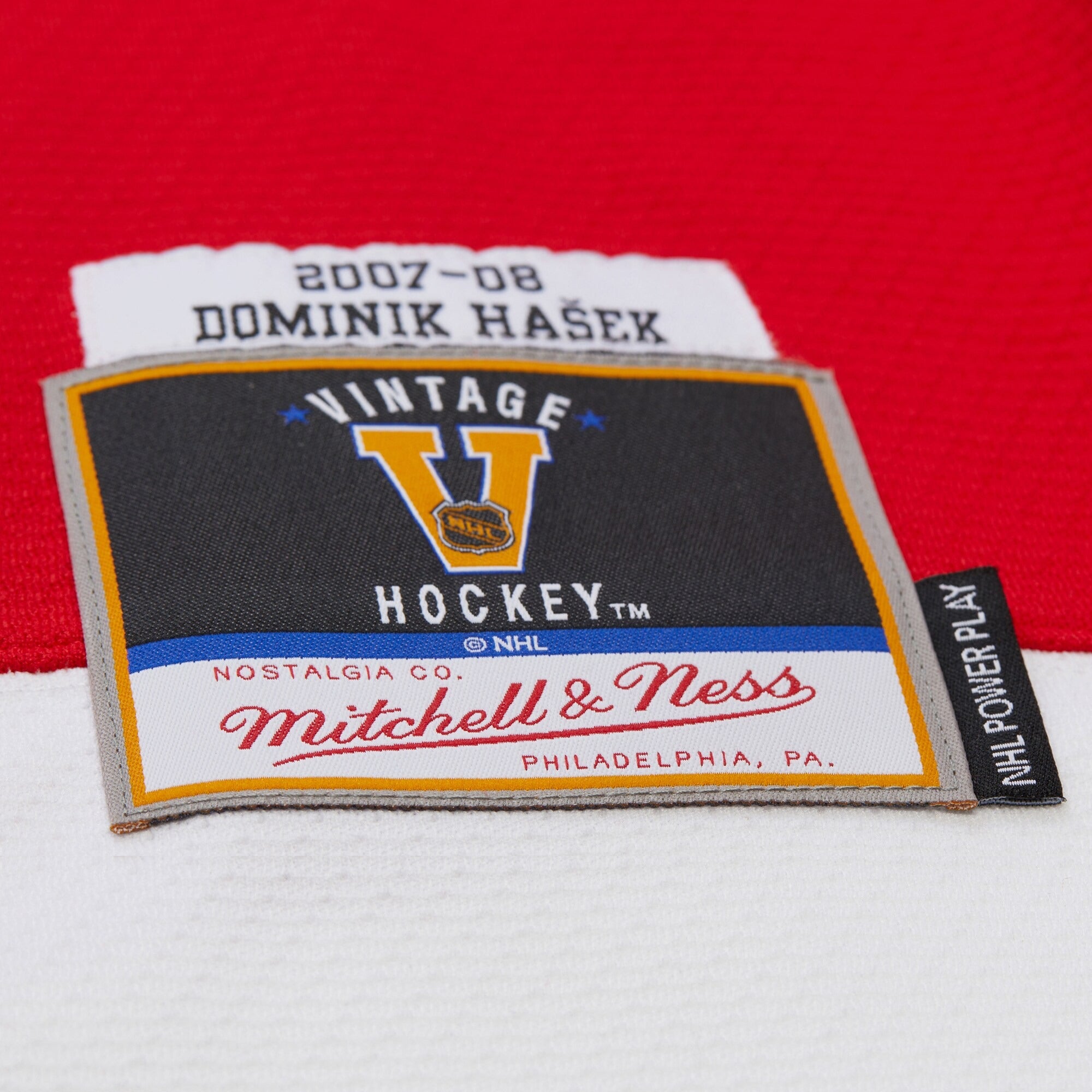 MENS MITCHELL & NESS NHL DARK JERSEY RED WINGS 2007 DOMINIK HASEK
