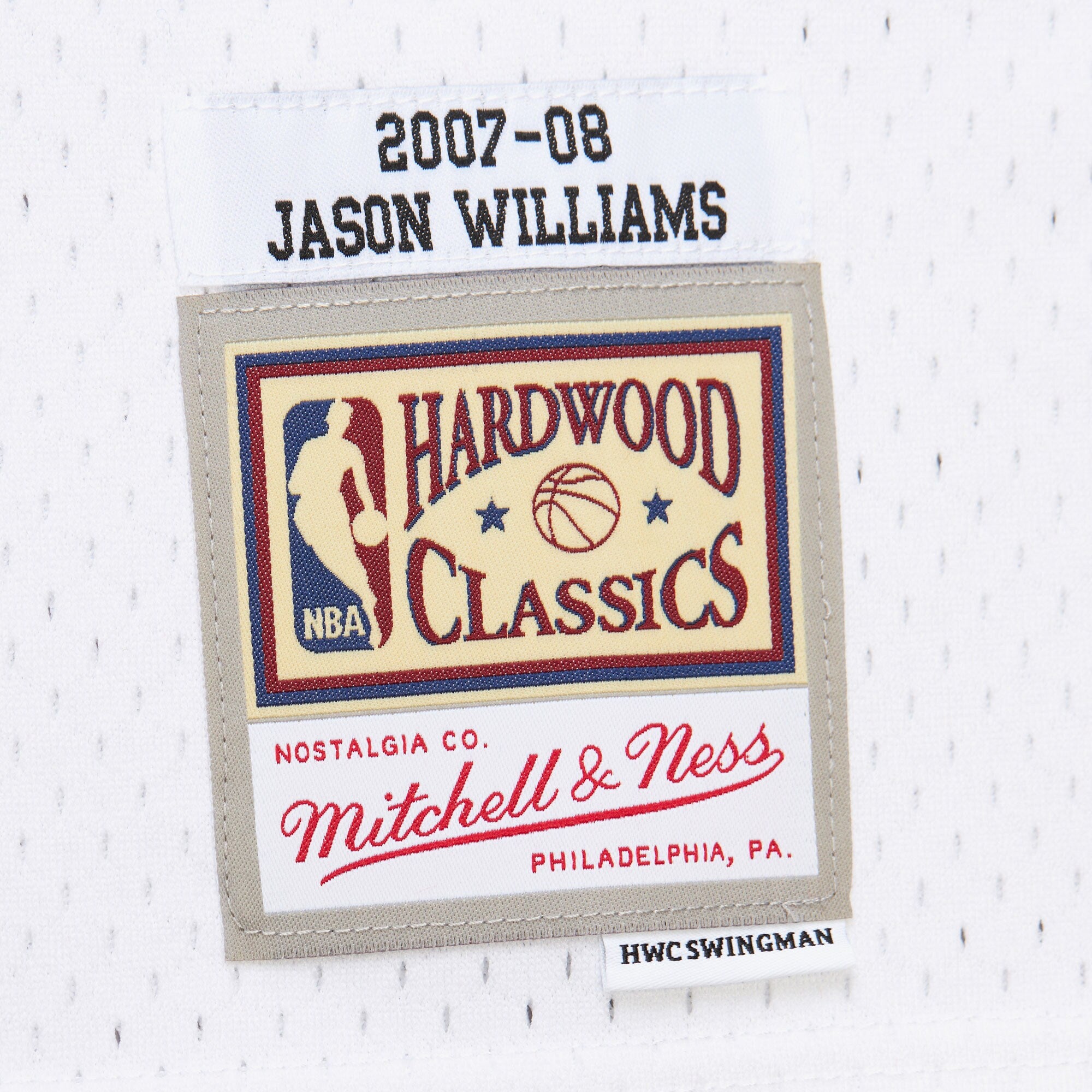 MENS MITCHELL & NESS HWC JERSEY HEAT 2007 JASON WILLIAMS