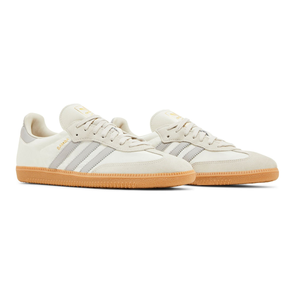 [ID1448] MENS ADIDAS SAMBA OG 'OFF WHITE GREY' 5