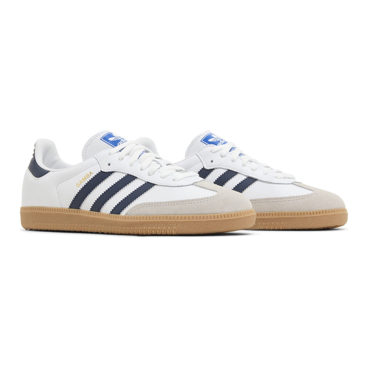 [IF3814] MENS ADIDAS SAMBA OG 'WHITE NIGHT INDIGO GUM' 5
