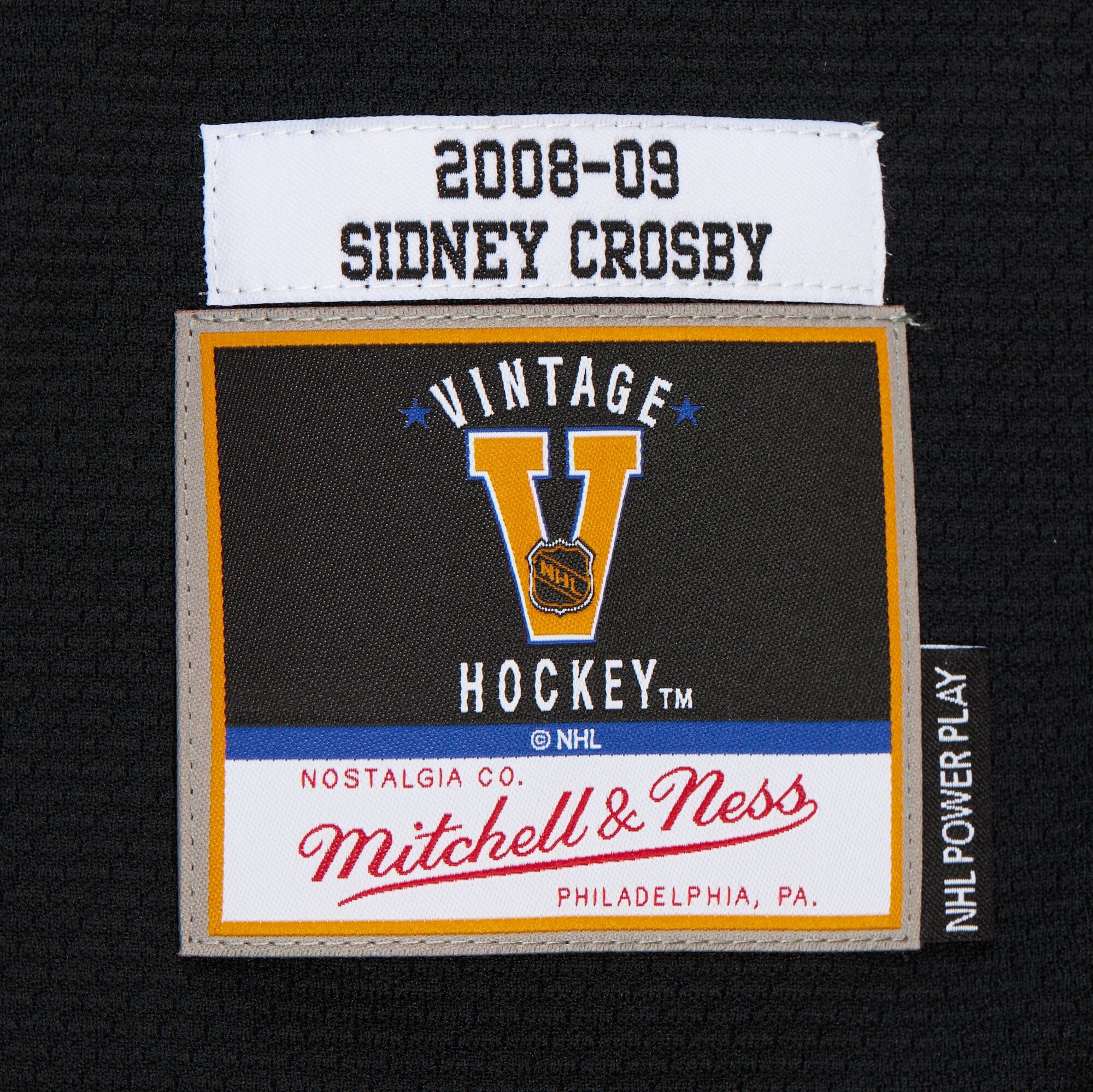 Mens Mitchell & Ness NHL DARK JERSEY PENGUINS 2008 SIDNEY CROSBY