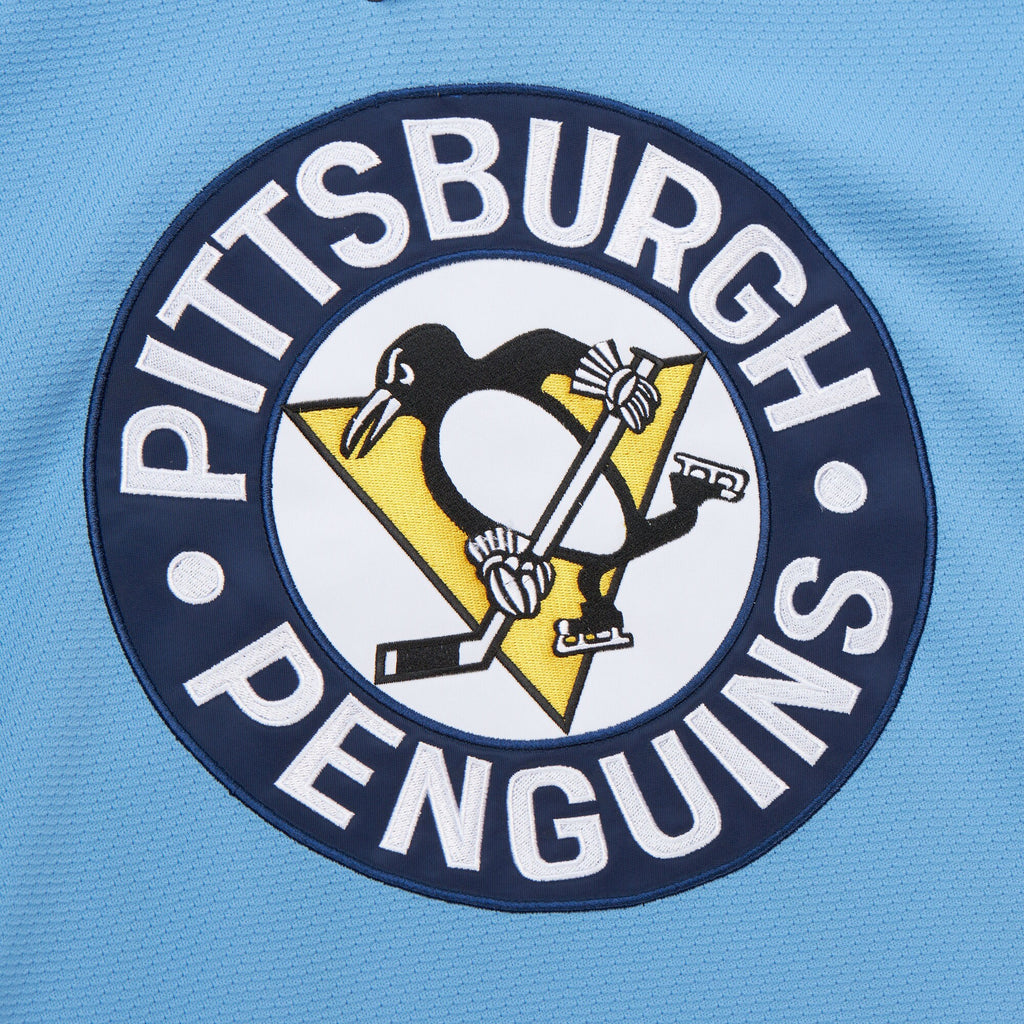 Mens Mitchell & Ness NHL LIGHT BLUE JERSEY PENGUINS 2008 SIDNEY CROSBY