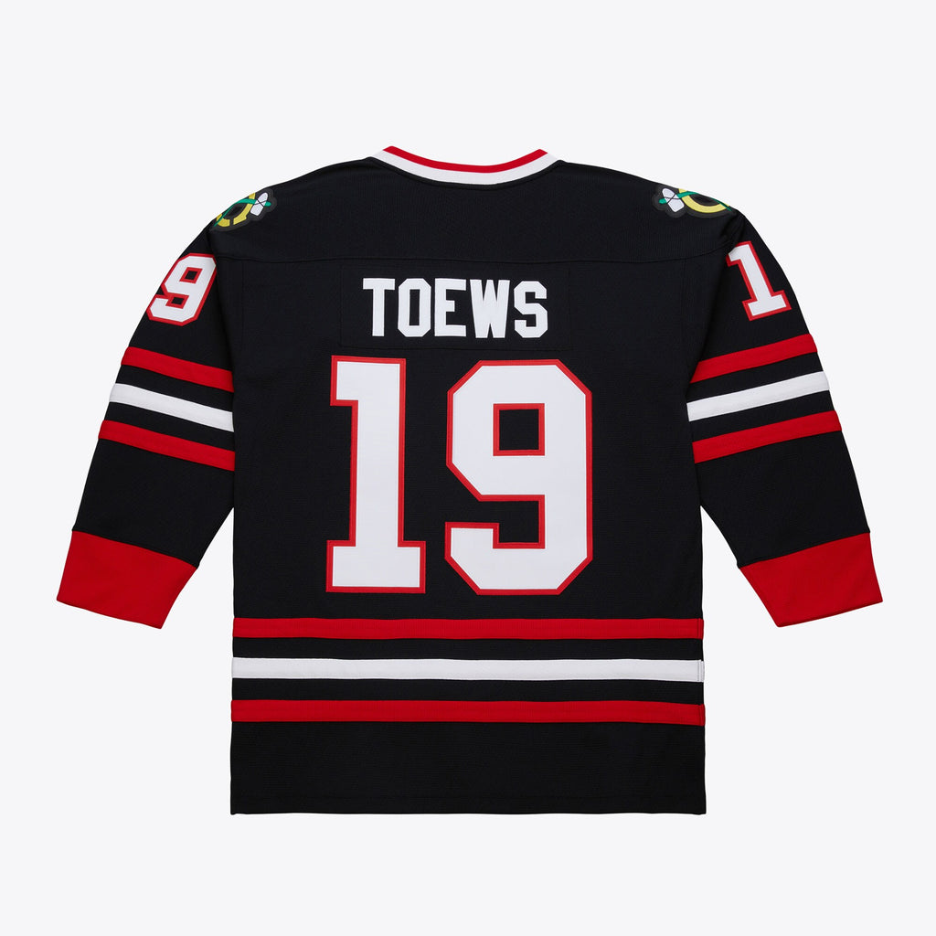 Mens Mitchell & Ness NHL DARK JERSEY BLACKHAWKS 2008 JONATHAN TOEWS