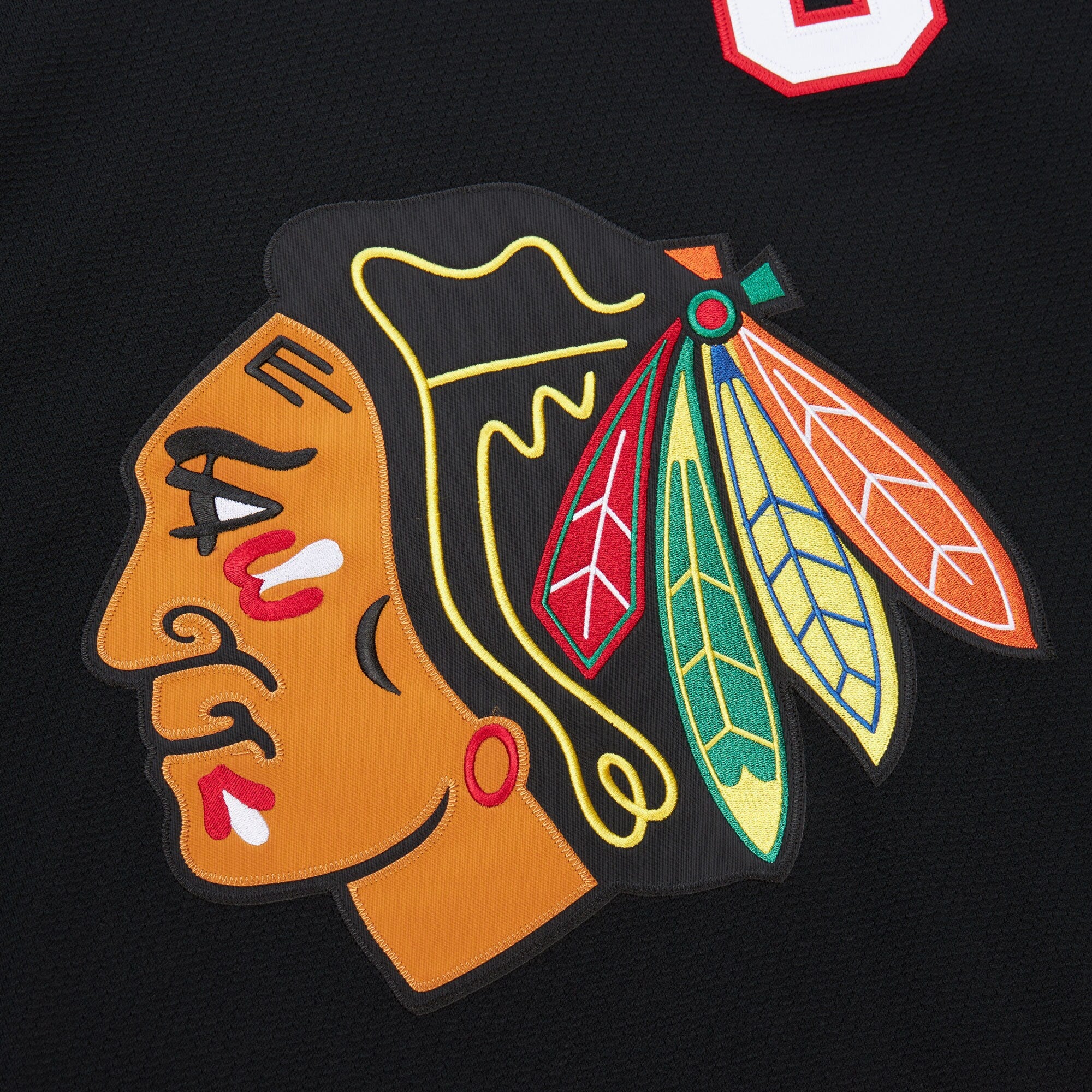 Mens Mitchell & Ness NHL DARK JERSEY BLACKHAWKS 2008 JONATHAN TOEWS