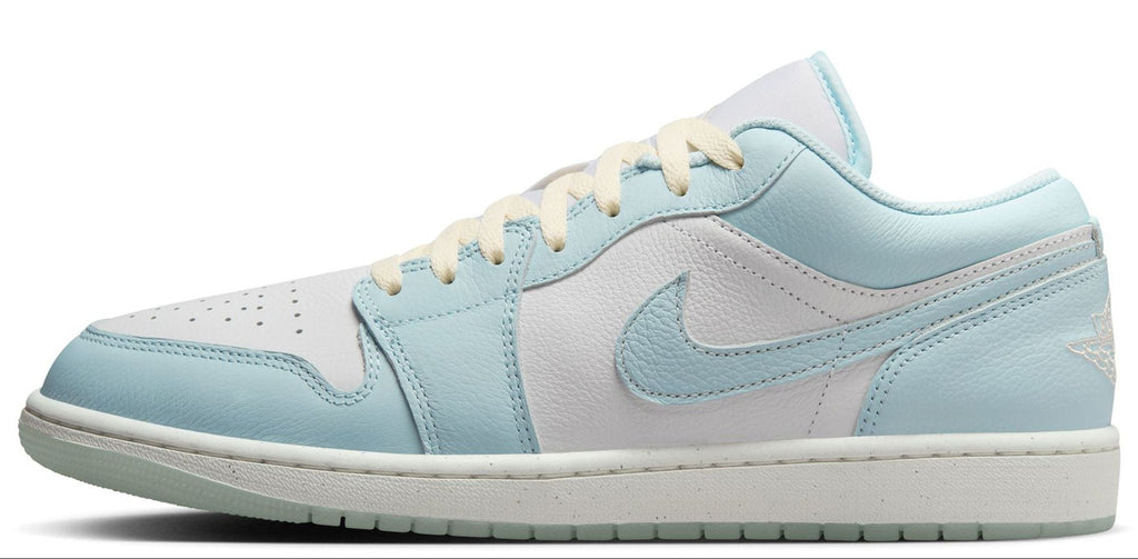[HJ5999-400] MENS AIR JORDAN RETRO 1 LOW SE 'GLACIER BLUE SUMMIT WHITE'