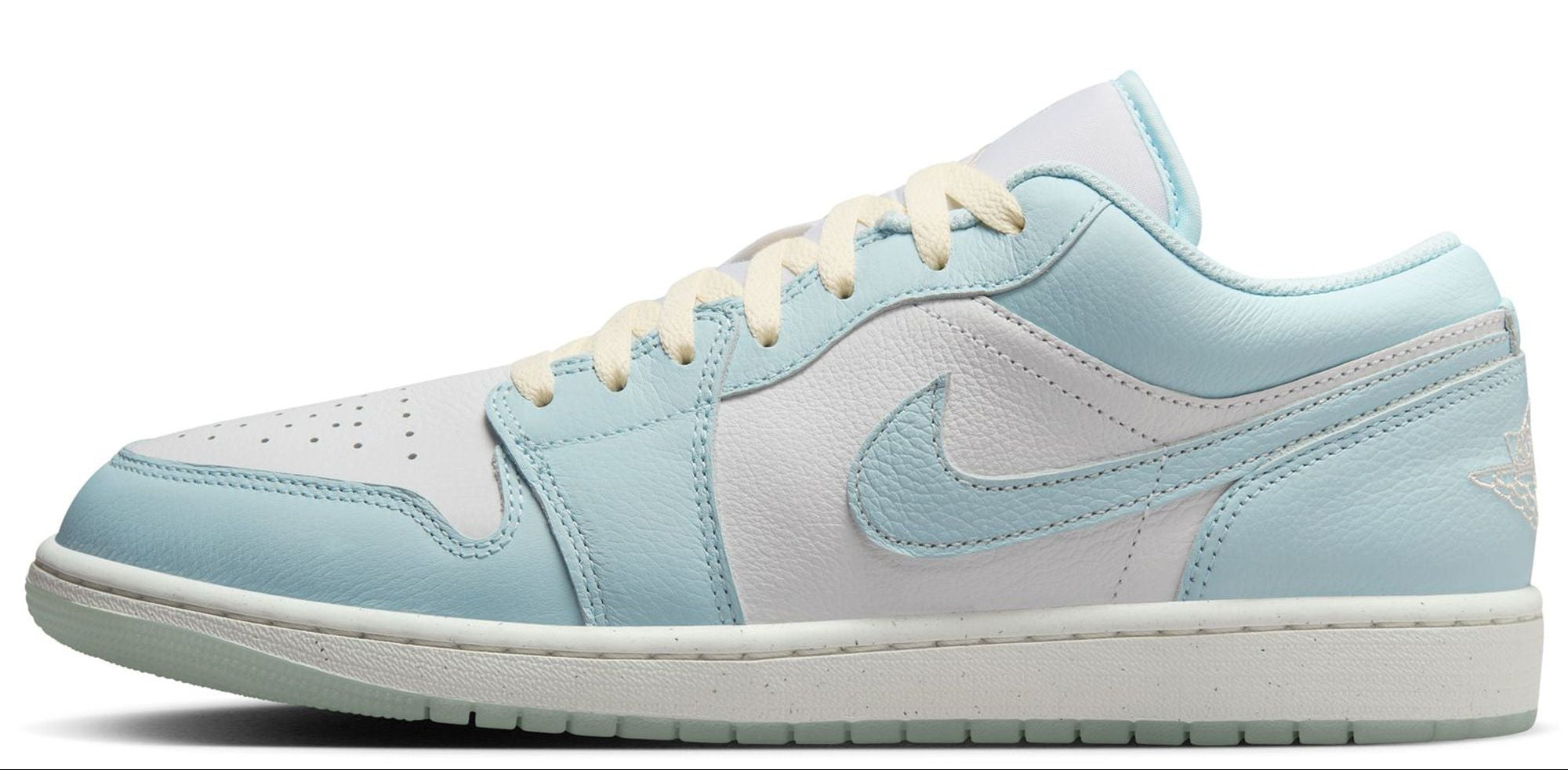 [HJ5999-400] MENS AIR JORDAN RETRO 1 LOW SE 'GLACIER BLUE SUMMIT WHITE'