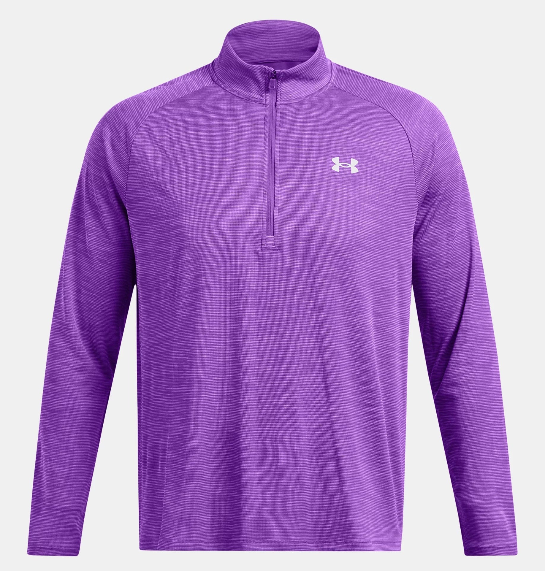 [1382797-525] MENS UNDER ARMOUR LONG SLEEVE TECH TEXTURED 1/2 ZIP HIGH NECK
