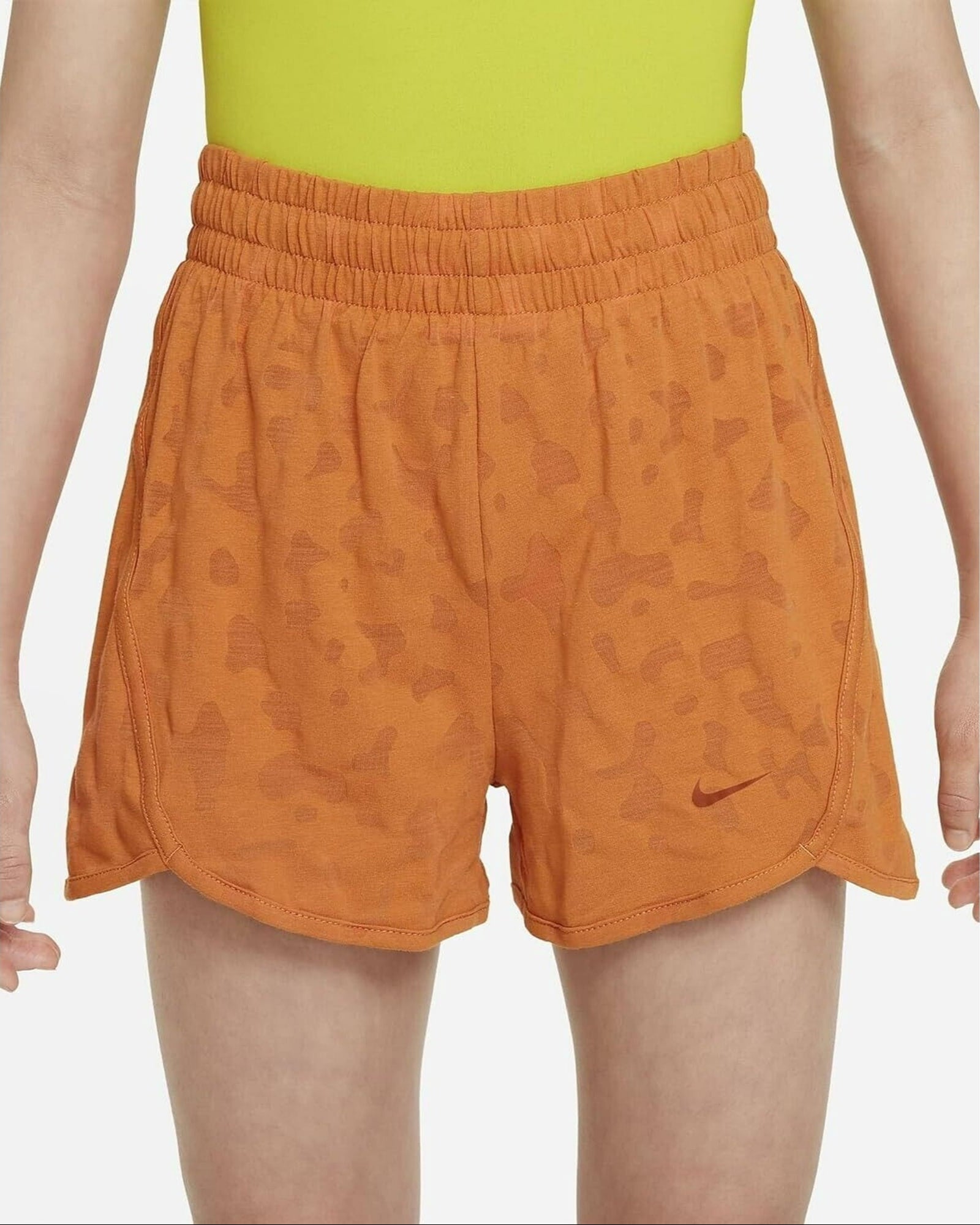 [FB1095-815] YOUTH GIRLS NIKE DRI-FIT BREEZY HIGH-WAISTED TRAINING SHORTS