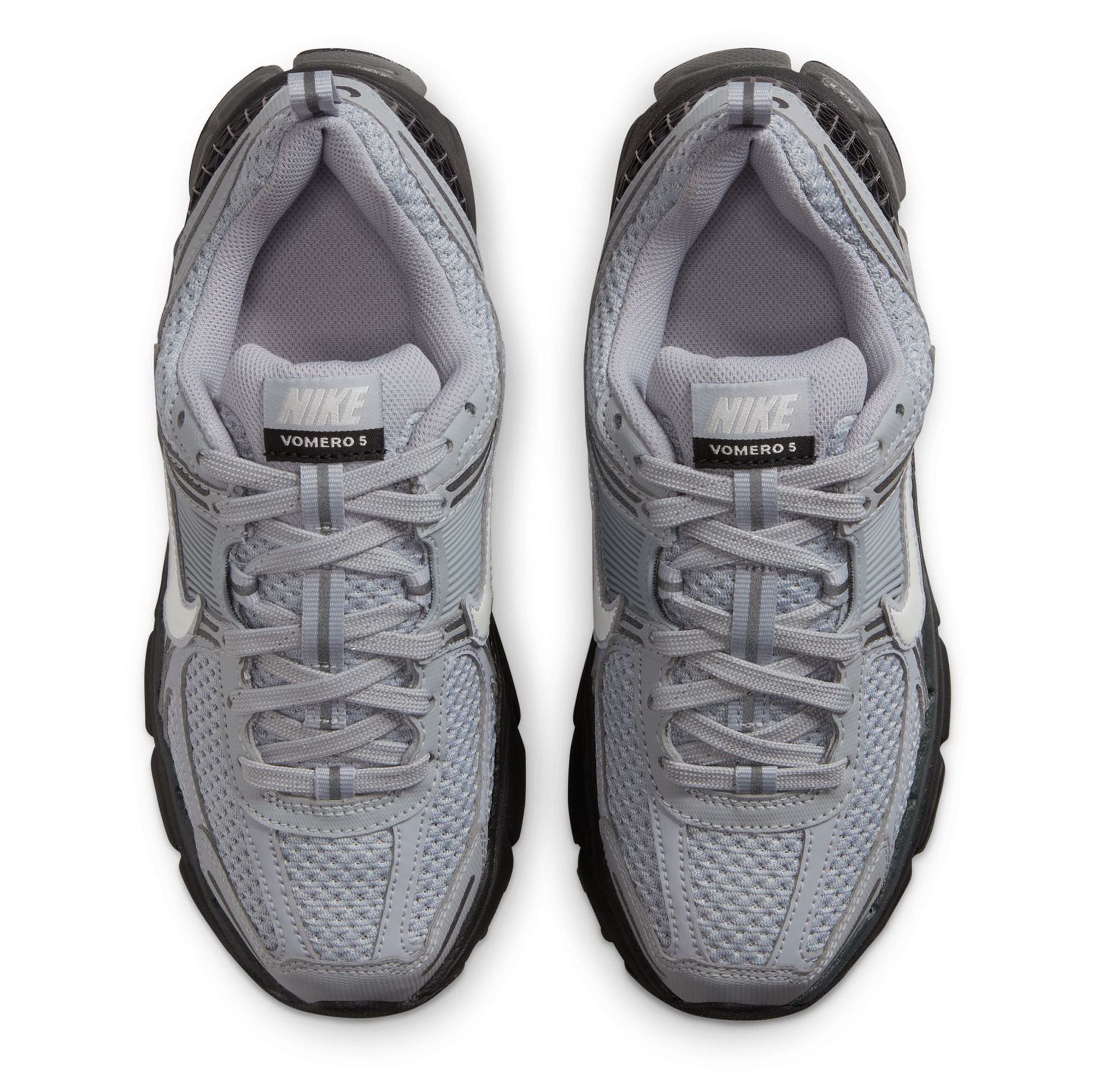 [HV6421-001] GRADE SCHOOL NIKE ZOOM VOMERO 5 'WOLF GREY BLACK'