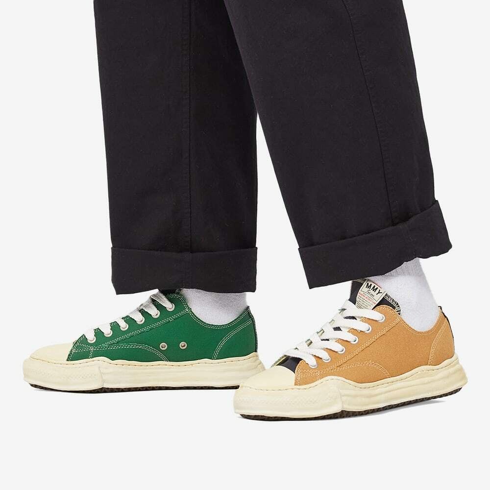 [A05FW728] Mens Maison Mihara Yasuhiro ORIGINAL SOLE OVERDYED LOWCUT SNEAKER 'YELLOW'