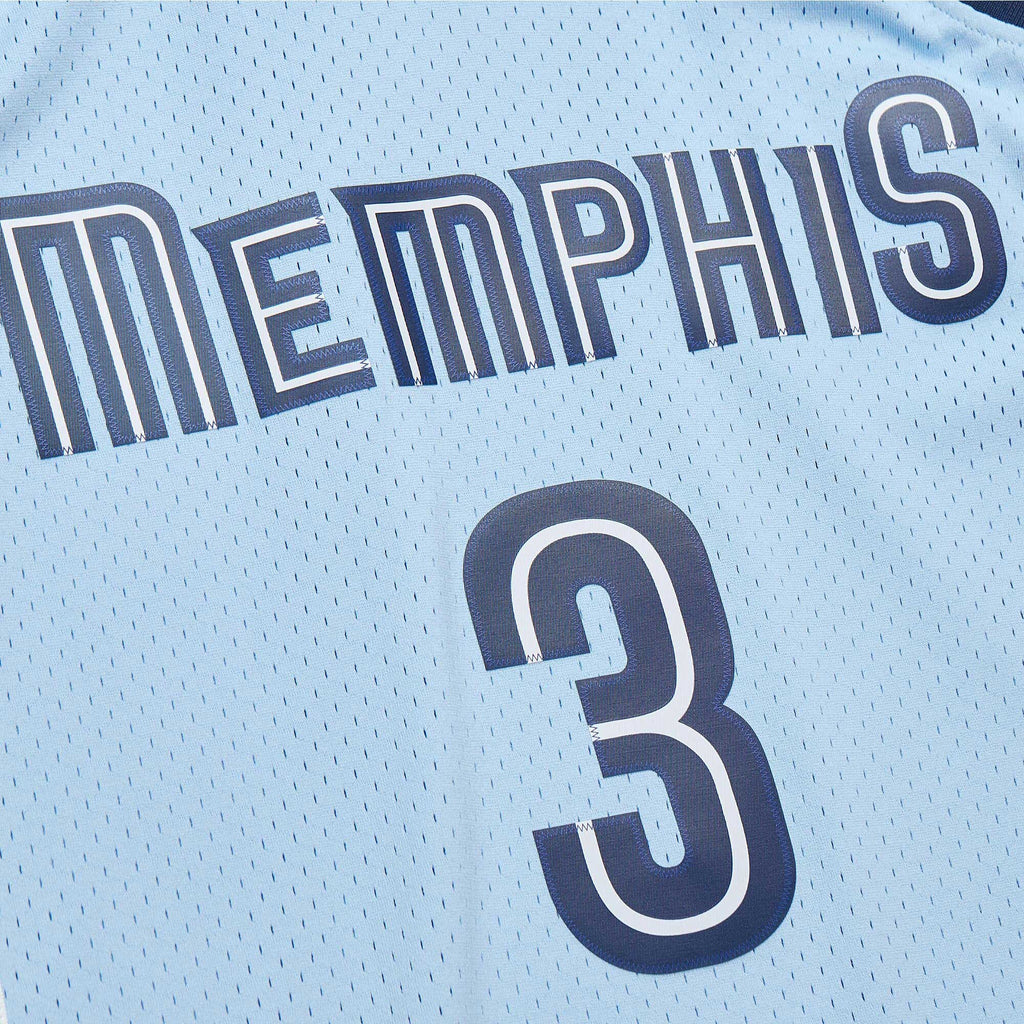 MENS MITCHELL & NESS BLUE ALTERNATE JERSEY GRIZZLIES 2009 ALLEN IVERSON