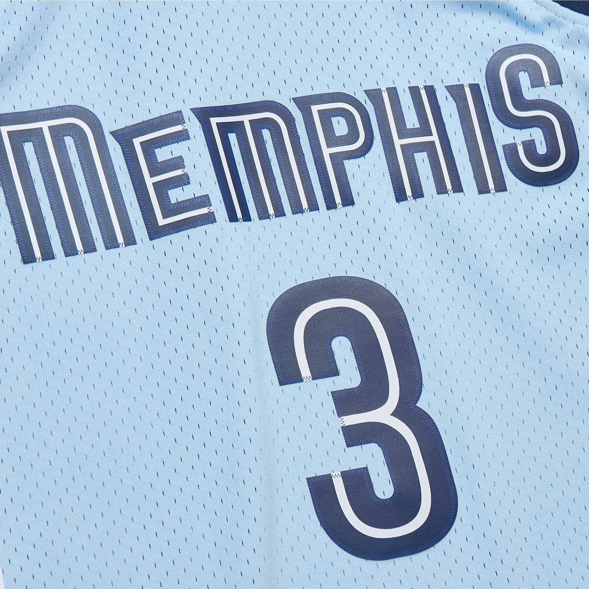 MENS MITCHELL & NESS BLUE ALTERNATE JERSEY GRIZZLIES 2009 ALLEN IVERSON