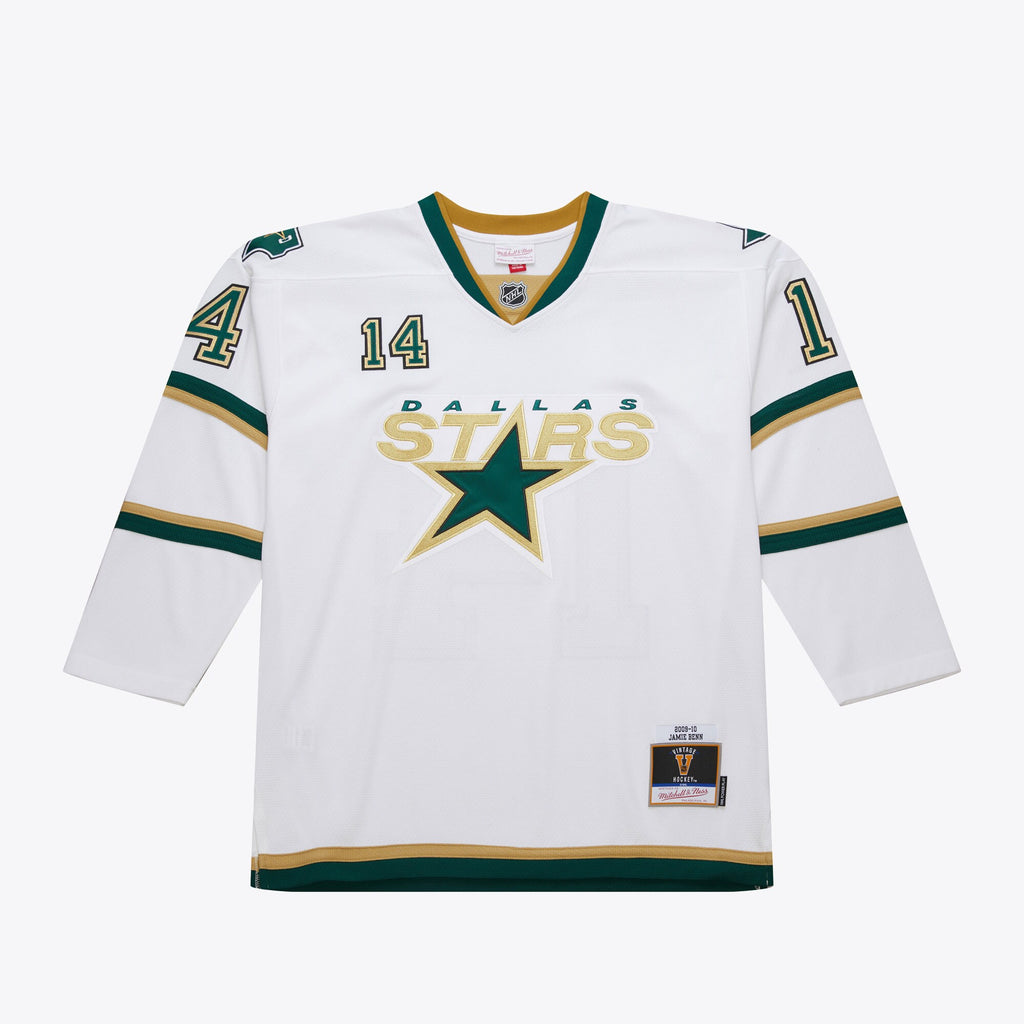 Mens Mitchell & Ness NHL WHITE JERSEY STARS 2009 JAMIE BENN