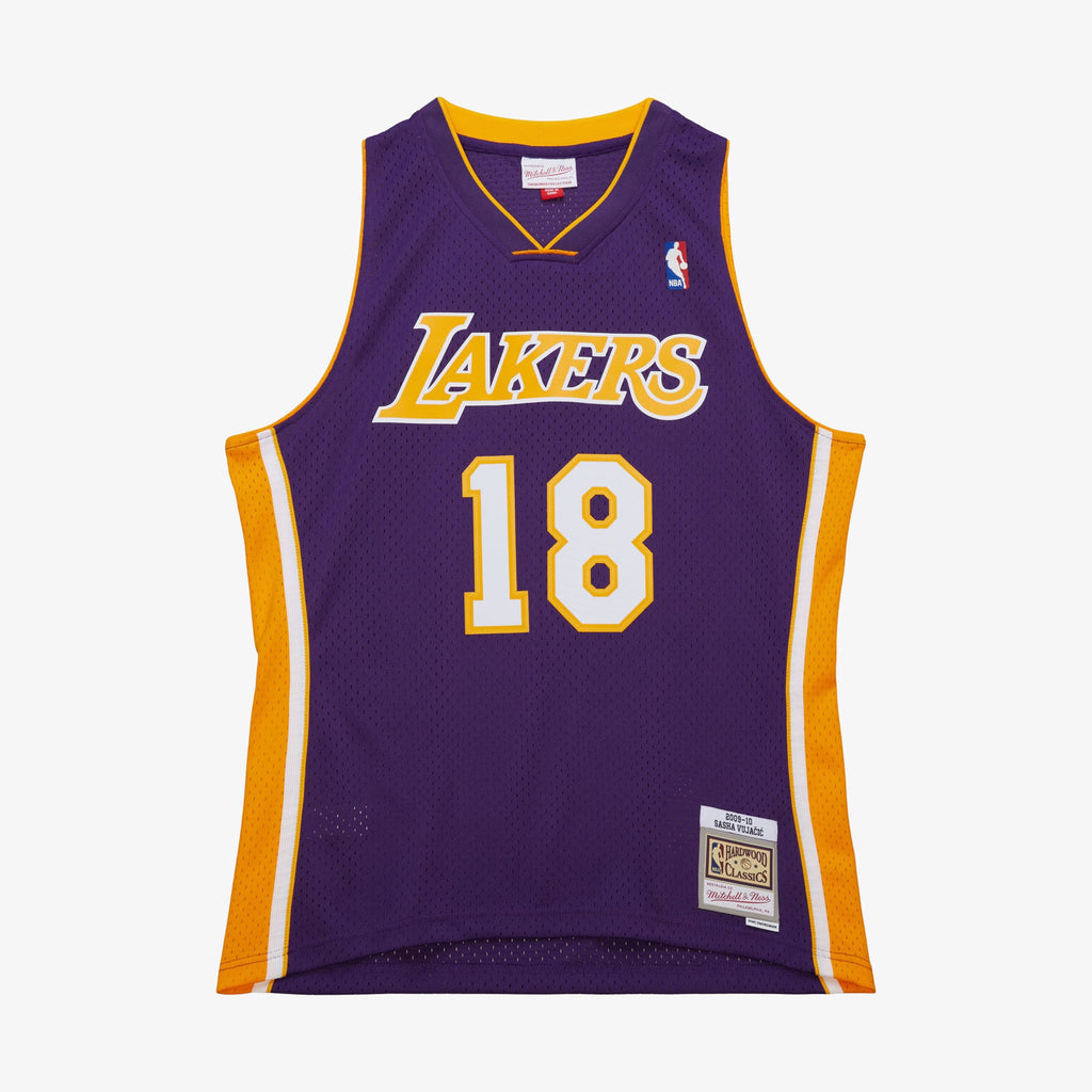 Mens Mitchell & Ness NBA DARK JERSEY LAKERS 2009 SASHA VUJACIC