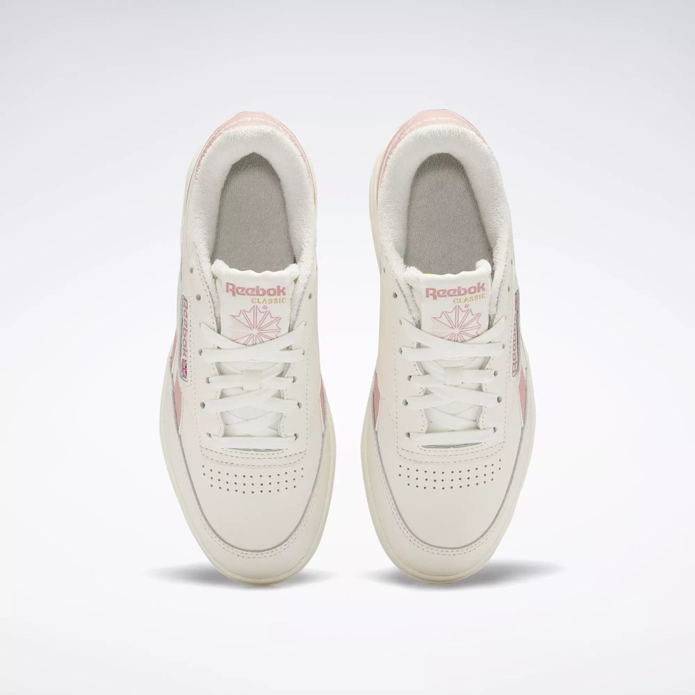 [GY4802] Mens Reebok CLUB C DOUBLE 'CHALK SMOKEY ROSE (W)'
